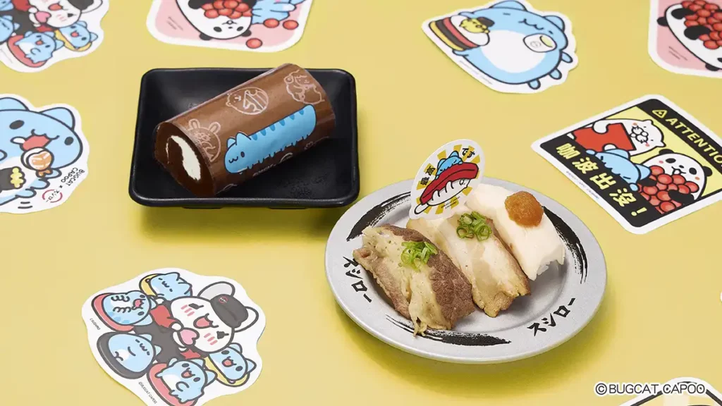 壽司郎《貓貓蟲咖波》主題店 2 月 10 日起全台壽司郎限時開跑