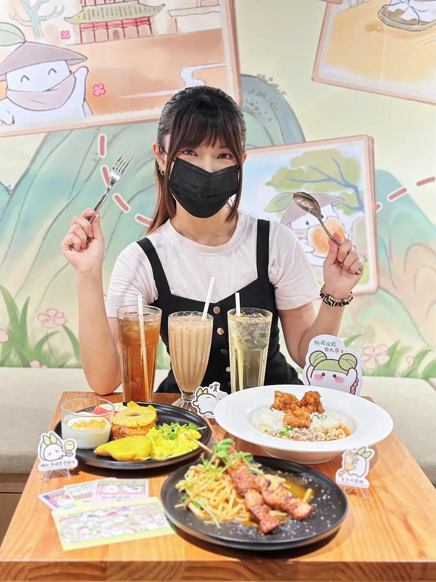 【開箱】《桃源深處有人家》× 萌番 More Fun 聯動主題餐廳！與熟悉的小蘿蔔同樂吃美食