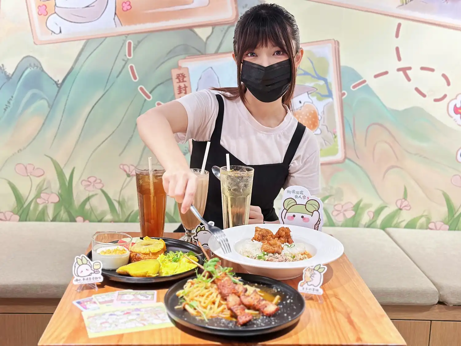 【開箱】《桃源深處有人家》× 萌番More Fun 聯動主題餐廳！與熟悉的小蘿蔔同樂吃美食