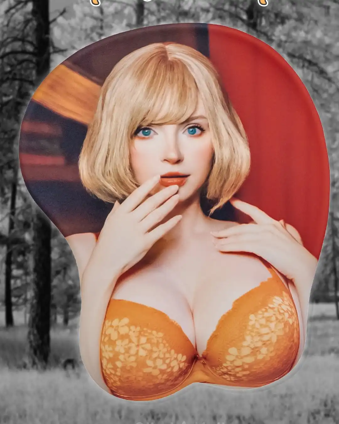 《Resident Evil 4》愛旭莉滑鼠墊預購中！復刻體模 PeachMilky 豪乳限量 50 組！