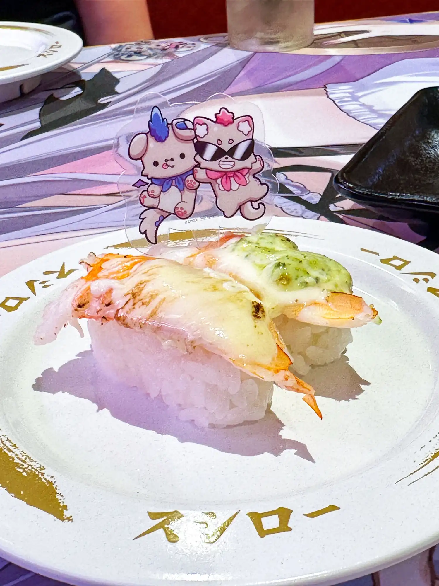 【開箱】壽司郎 ×《hololive English -Advent-》降臨組的五名人氣 Vtuber 一次收集！