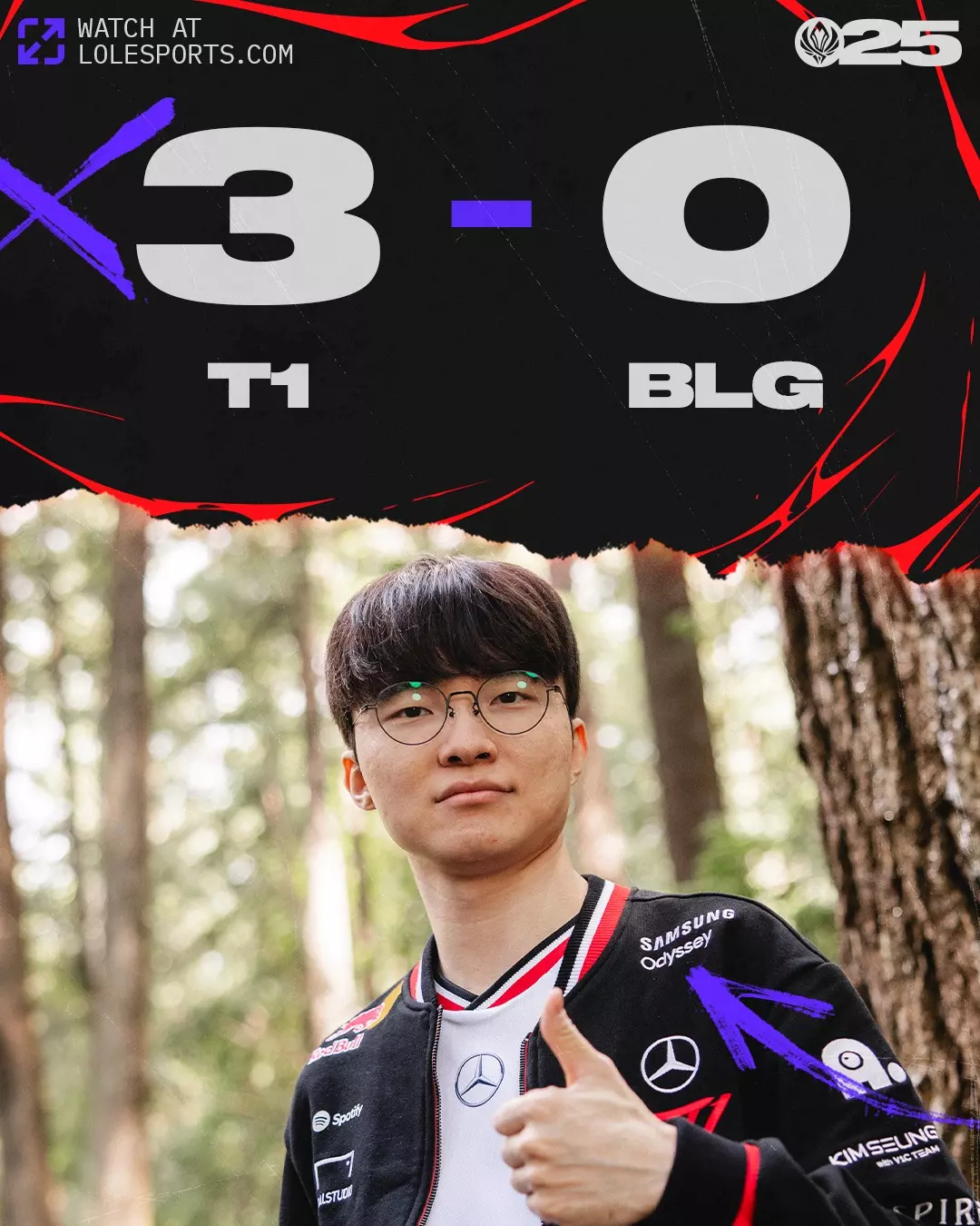 T1 3:0