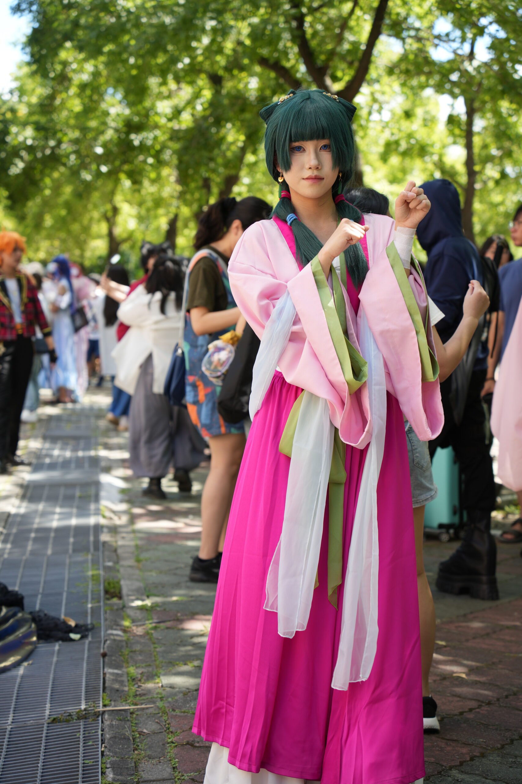 【CWT 70】不畏酷暑！Coser 們的熱情勝過太陽 共同綻放台大體育館