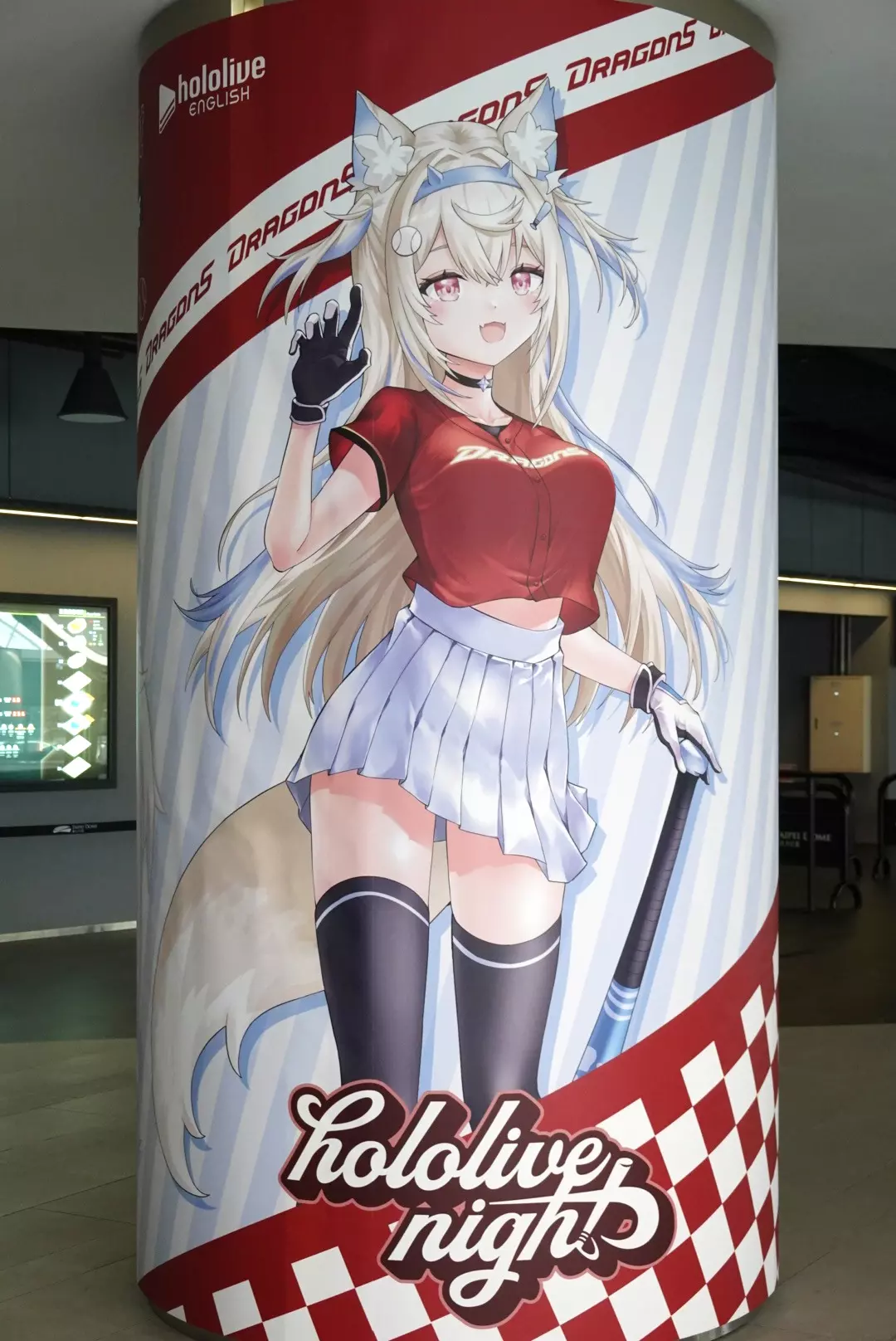 與 Hololive EN 的 Vtuber 們一起抓住夏天的尾巴！味全龍 x Hololive night 主題日正式登場！