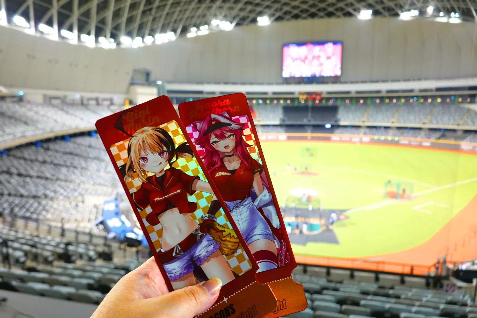 【開箱】味全龍 x Hololive EN 合作引爆大巨蛋！Hololive 締造者 Cover 社長 Yagoo 登板開球！