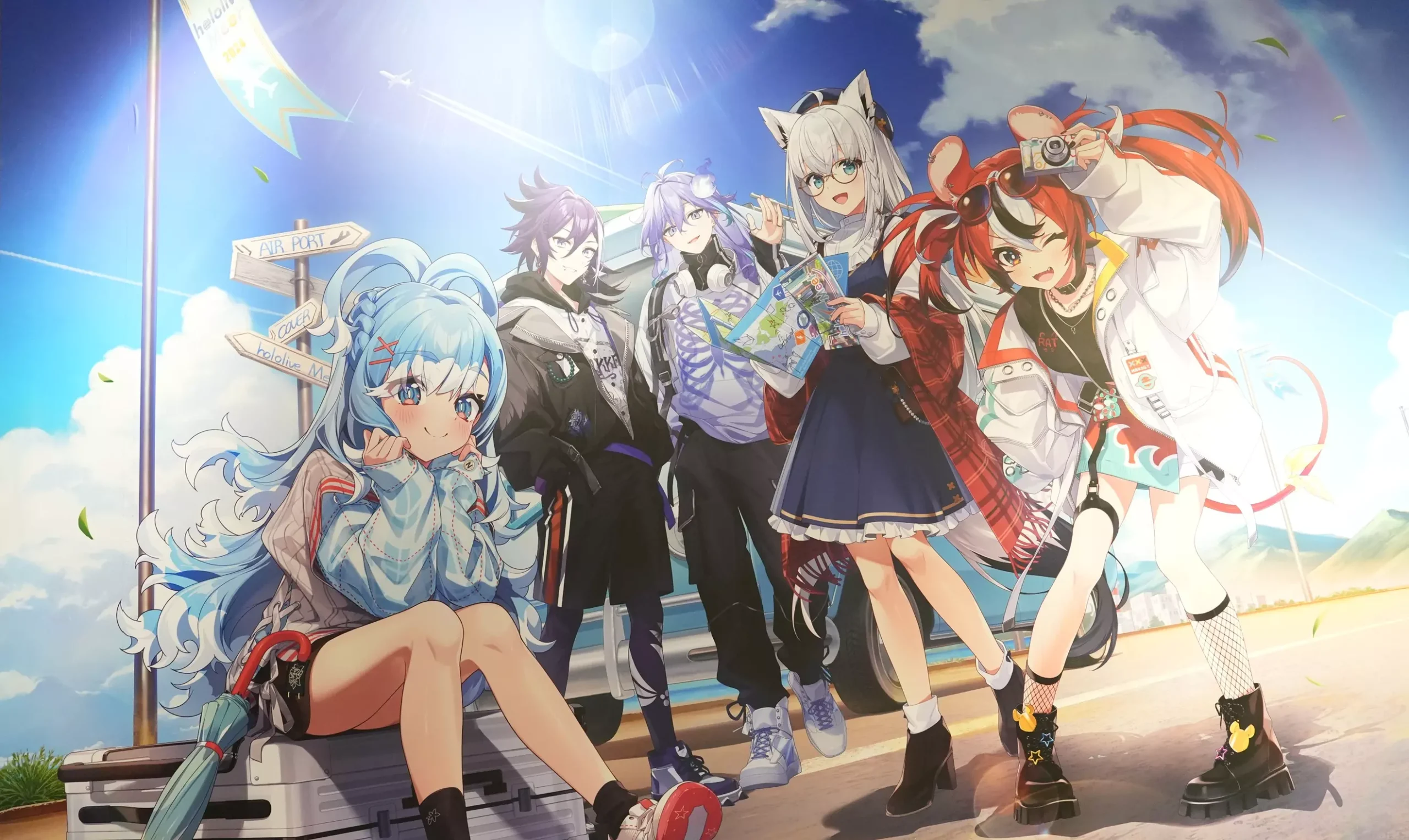 透過 Ina 的視角，看見另一種面貌的九份老街，hololive Meet Art Exhibition 2025 正式開展！
