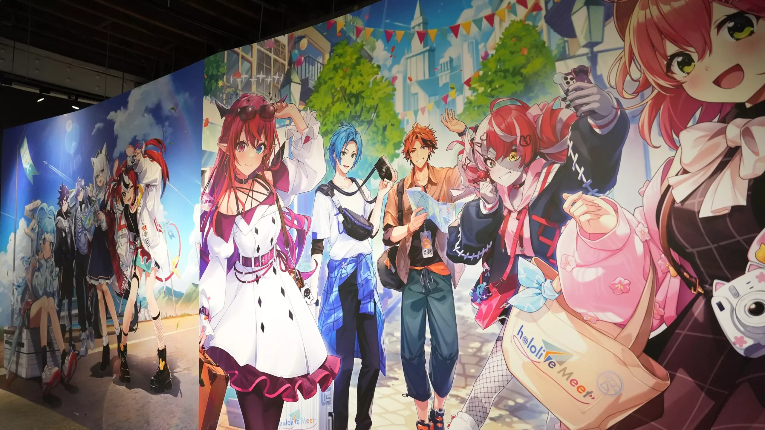 透過 Ina 的視角，看見另一種面貌的九份老街，hololive Meet Art Exhibition 2025 正式開展！