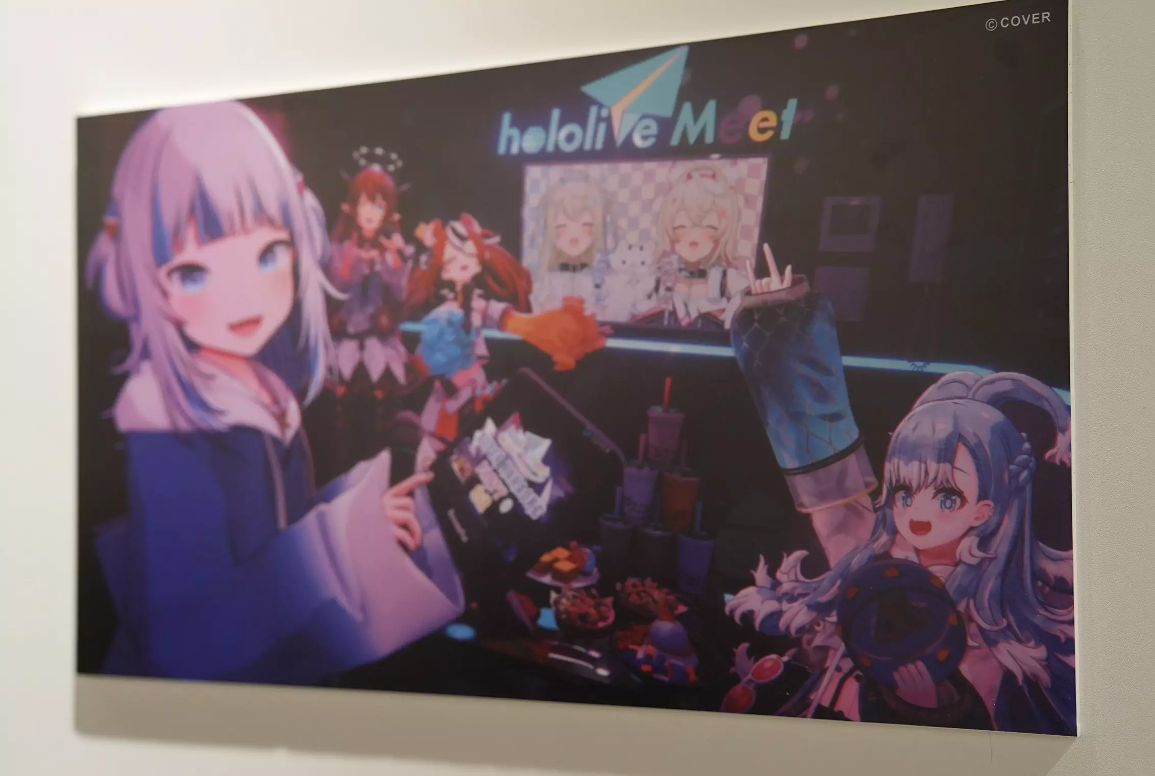 透過 Ina 的視角，看見另一種面貌的九份老街，hololive Meet Art Exhibition 2025 正式開展！