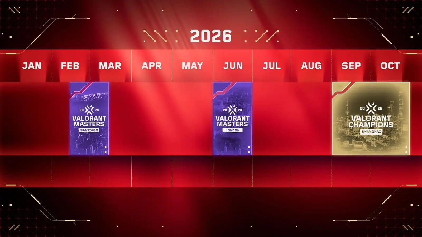 Riot Games 公布了 2026 年《特戰英豪》冠軍巡迴賽內容，全球賽事規模再擴大，通往 Champions 之路更加開放！