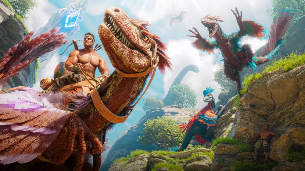 開放世界恐龍生存動作遊戲《ARK : Survival Ascended》PlayStation®5版 免費追加內容「Valguero」開放下載！全新的地圖與生物隆重登場！