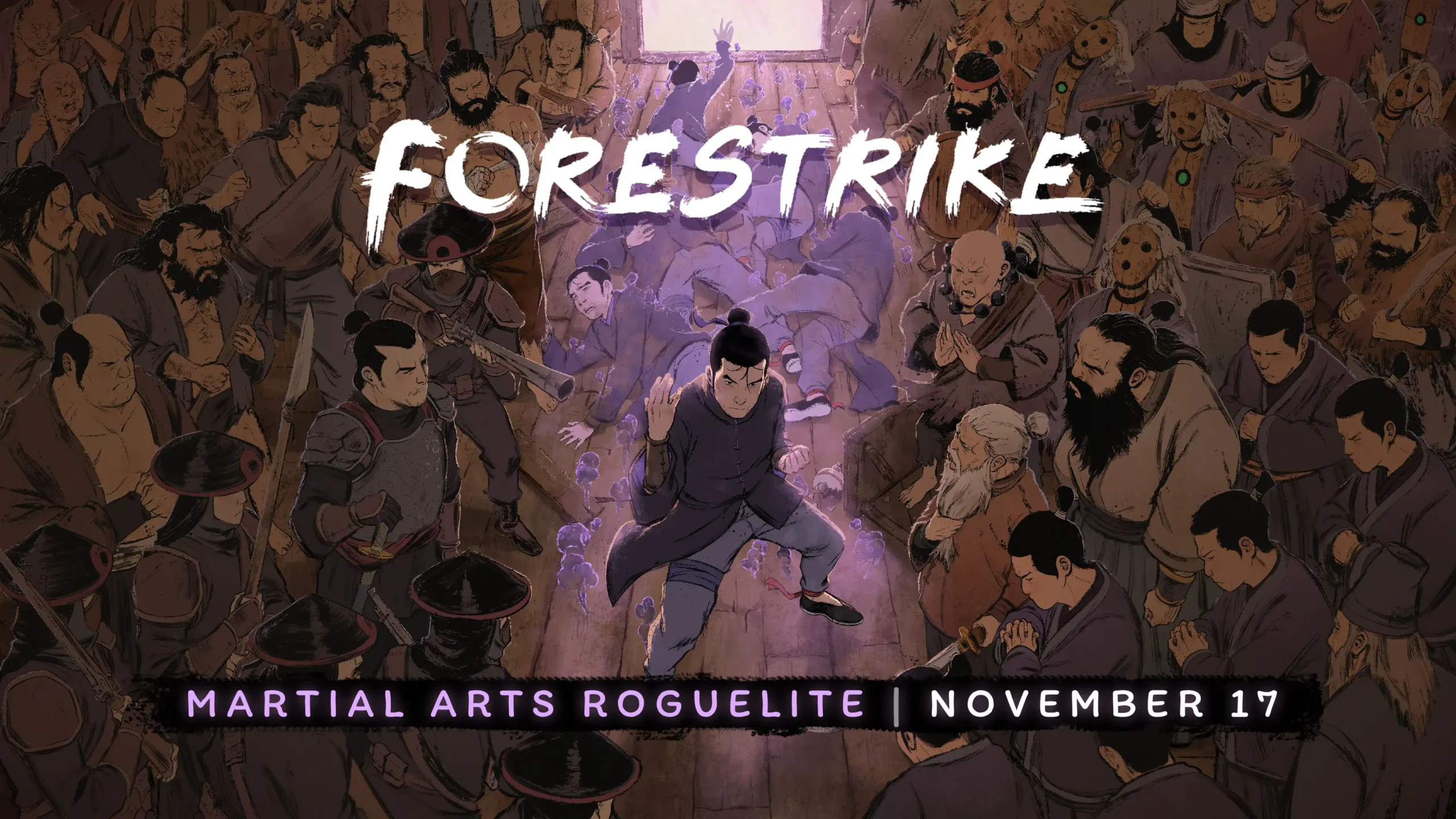 Devolver Digital 像素策略功夫遊戲《Forestrike》將於1118正式發行PC、Switch版本