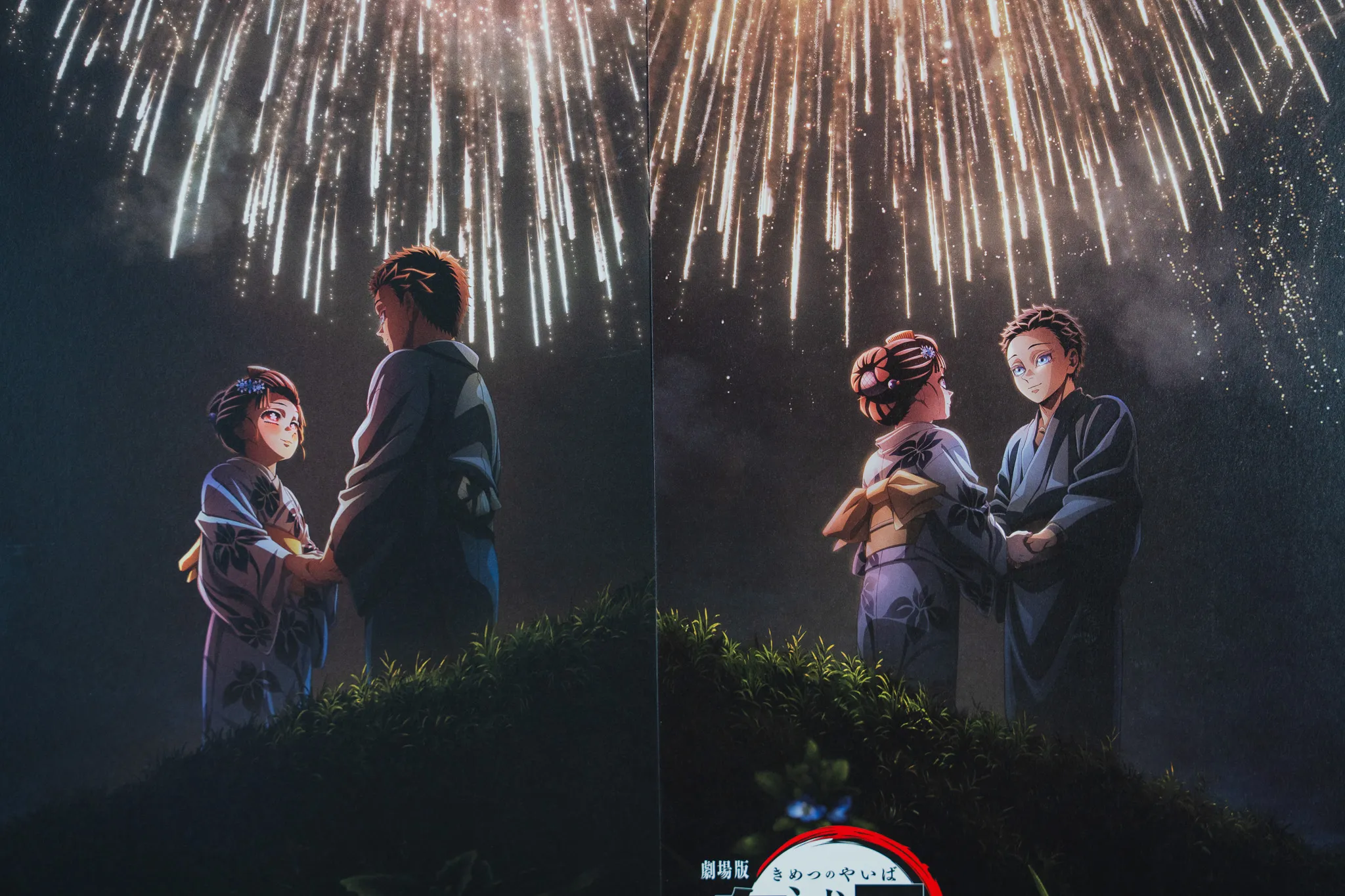 《劇場版「鬼滅之刃」無限城篇 第一章 猗窩座再襲》榮登全台影史票房第4名！重現煙火下的約定！「狛治與戀雪」特典海報浪漫登場！