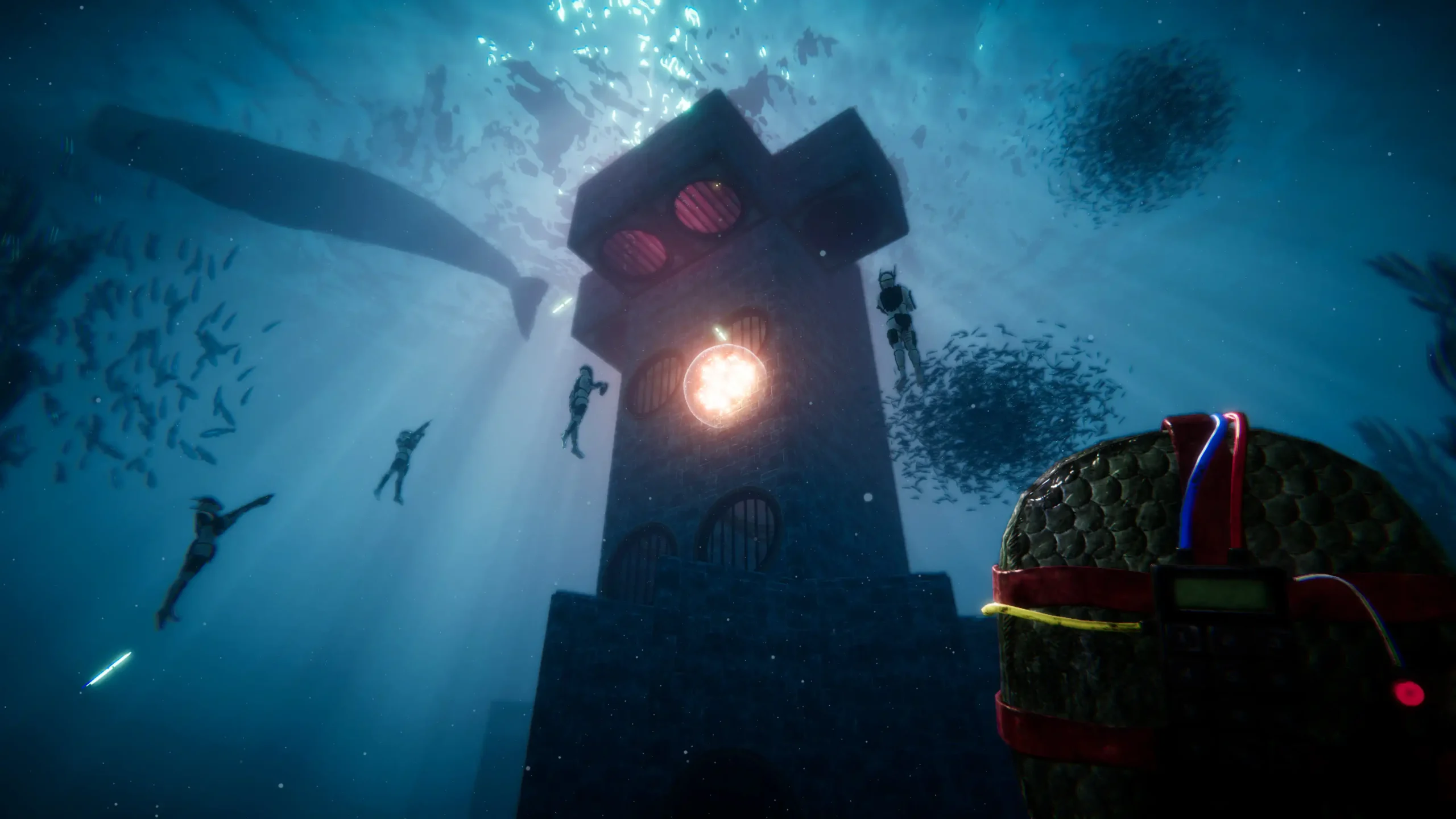 潛⼊深海求⽣！⽔下多⼈⽣存遊戲《Anchor》即將登陸 PC 在危險的深海世界，與 150 位玩家共同建造、戰⾾、求⽣
