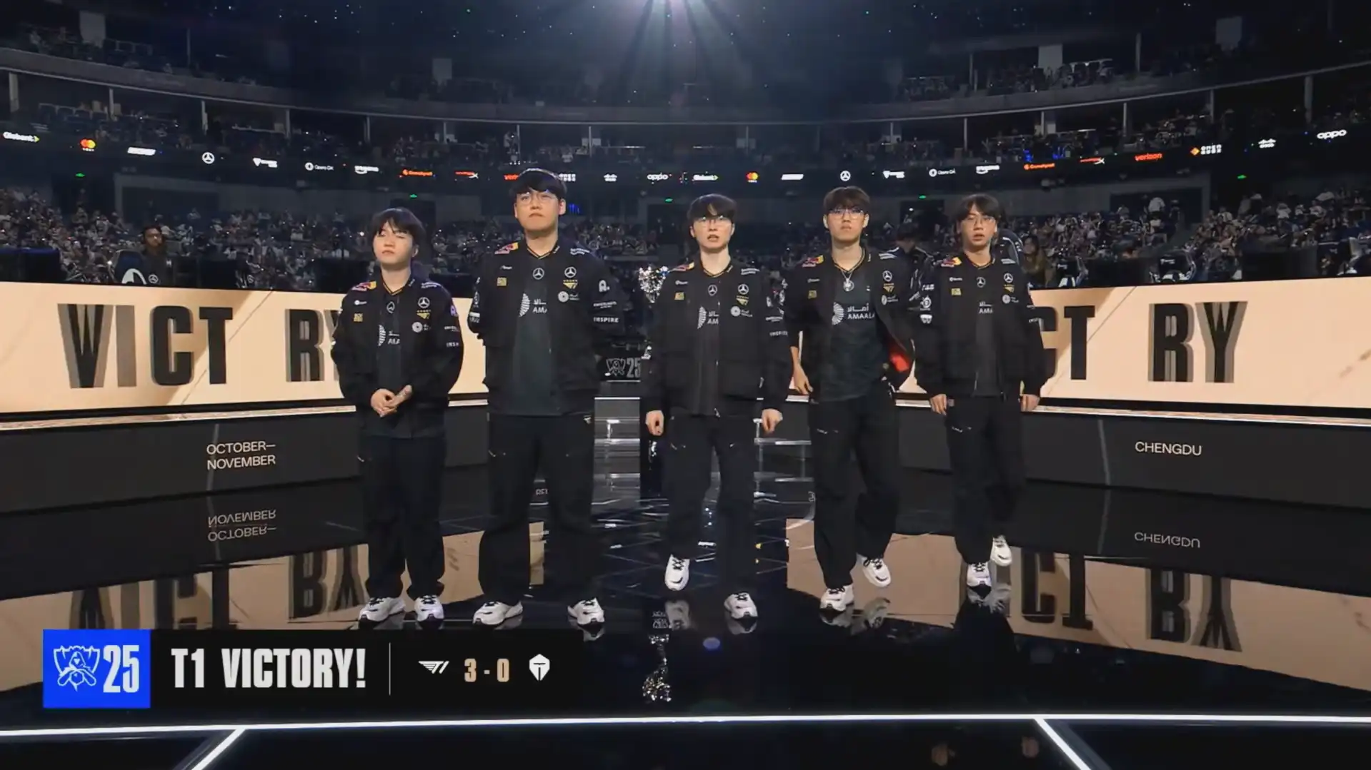 《英雄聯盟》四強淘汰賽 TES vs T1 LPL 最嚴厲的父親 T1 無情輾壓 TES 連續四年挺進決賽