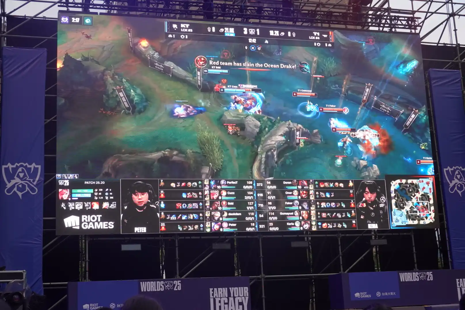 《英雄聯盟》見證六冠傳奇誕生 101 水舞廣場 觀賽派對賽後回顧