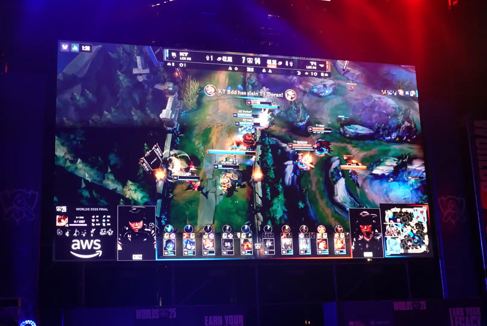 《英雄聯盟》見證六冠傳奇誕生 101 水舞廣場 觀賽派對賽後回顧