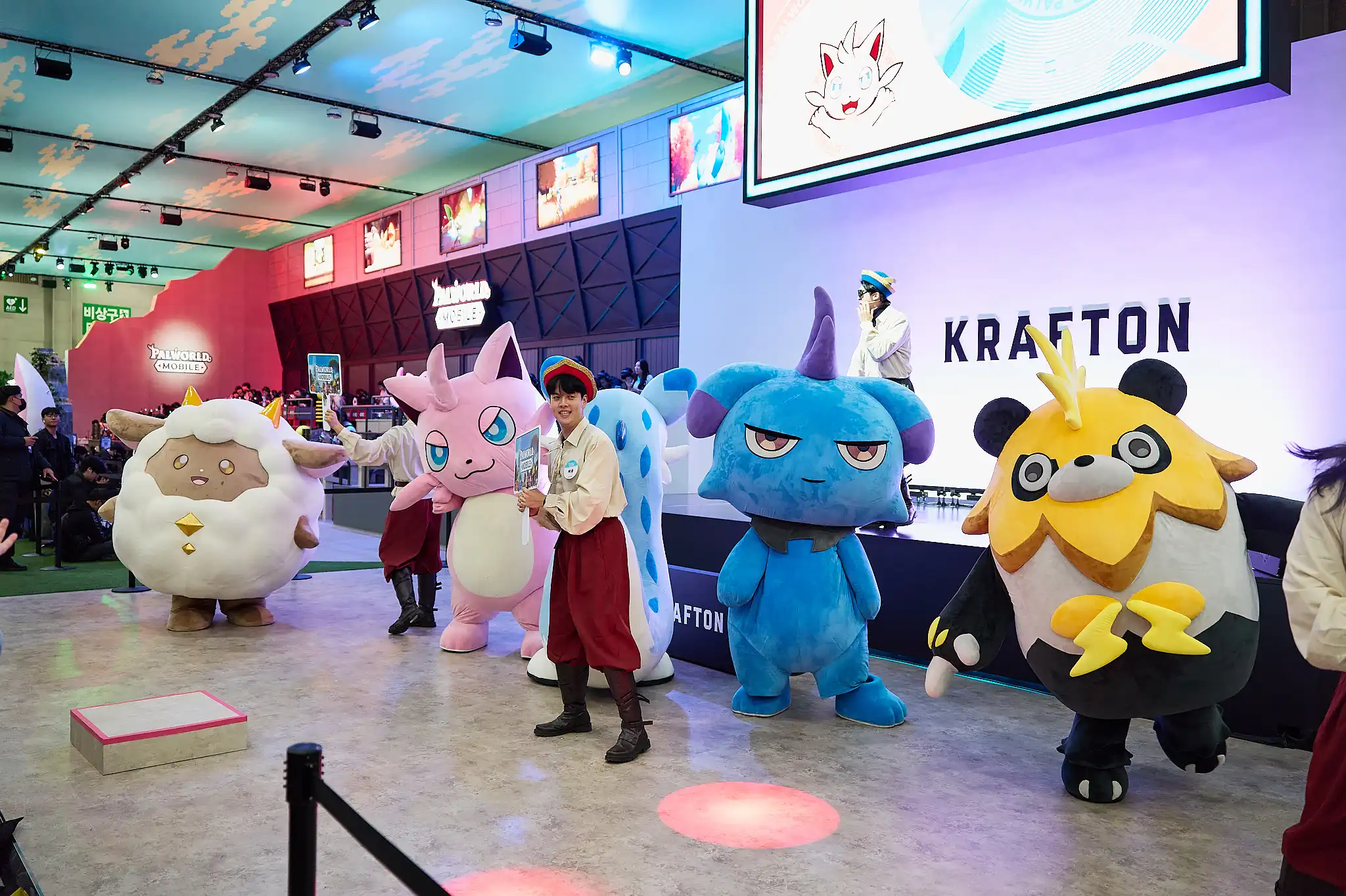 KRAFTON G-STAR 2025 現場直擊！《幻獸帕魯 Mobile》首度公開試玩 CAFÉ PUBG 與熱力滿點的舞台節目，讓現場體驗熱潮不斷升溫