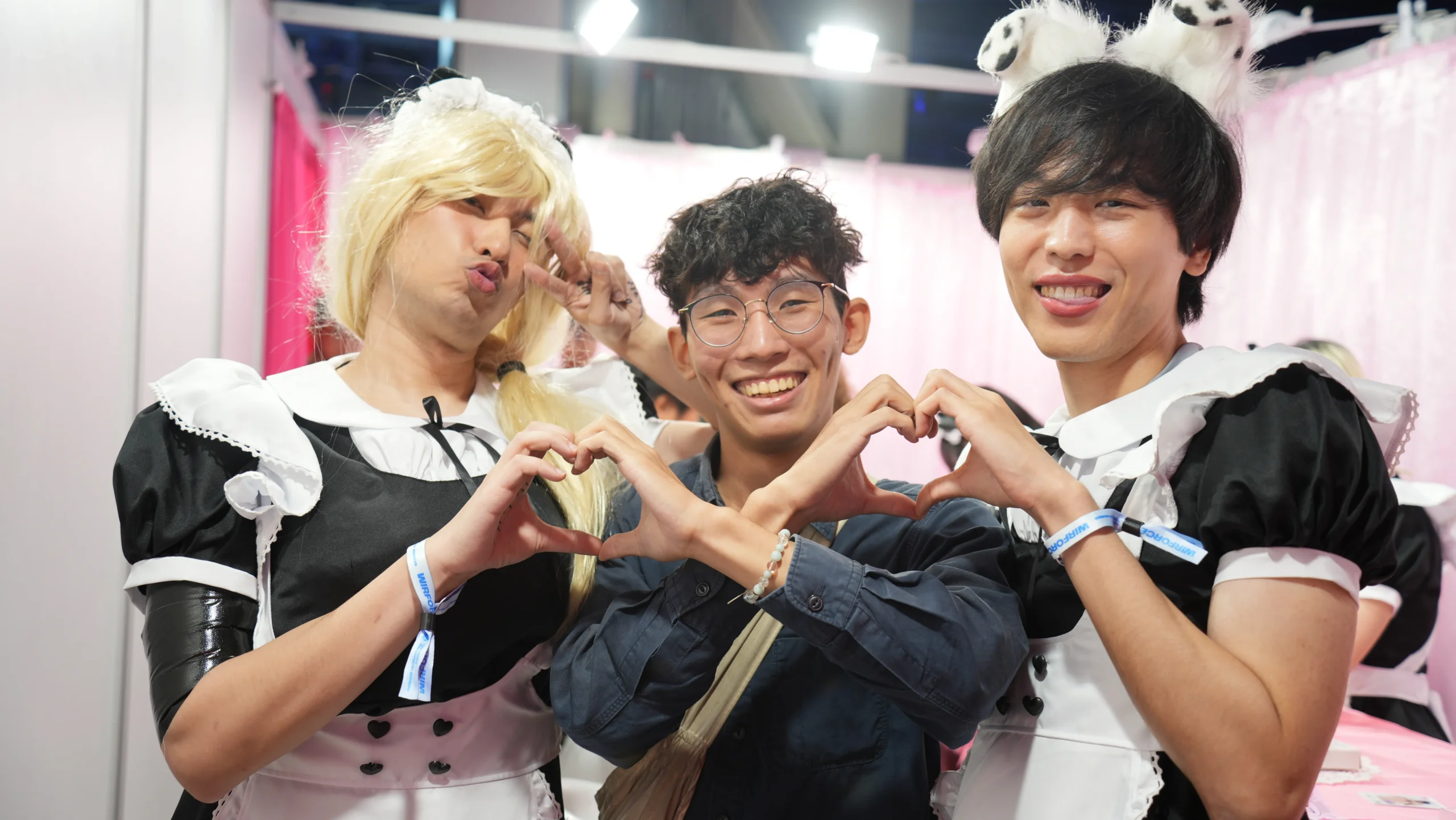 WirForce 2025 超有梗實況主女僕咖啡廳，夾雜驚喜與驚嚇的服務