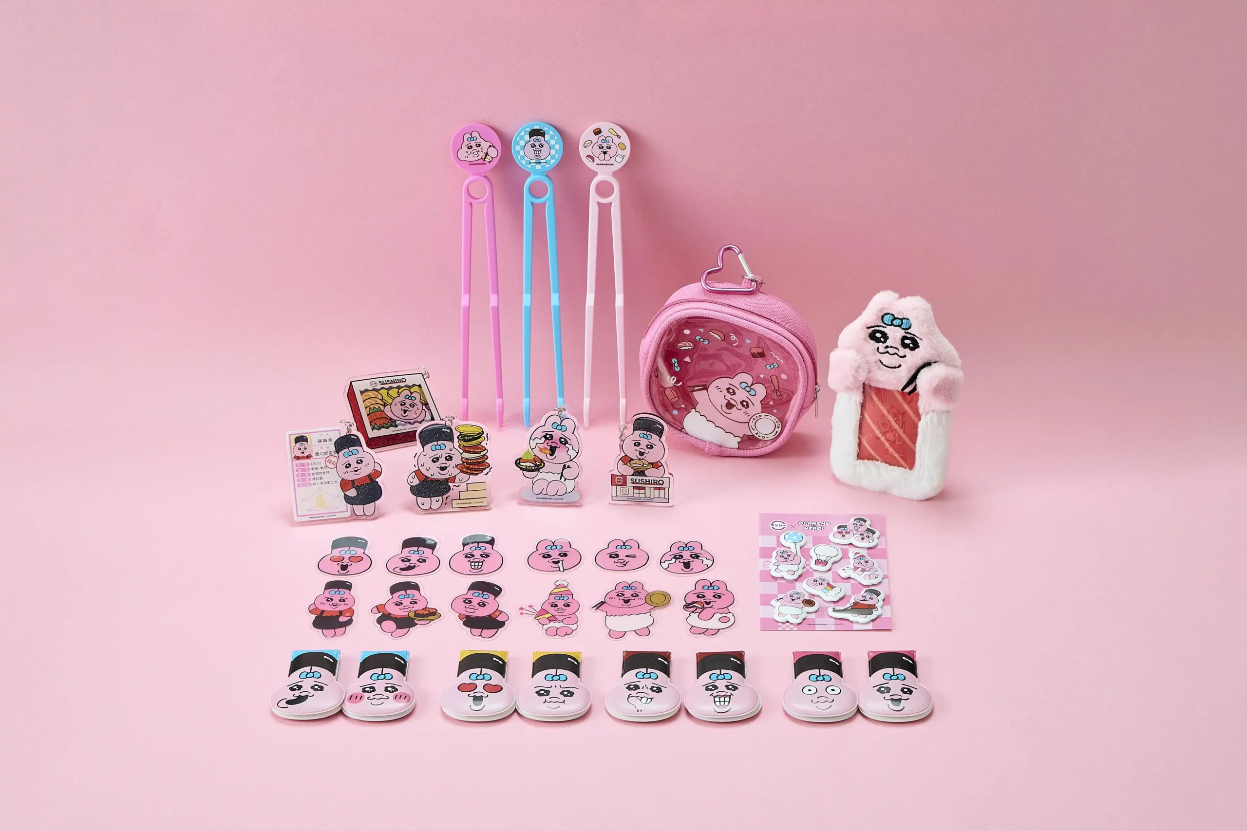 壽司郎 ×《褲褲兔》粉紅派對 11 月 24 日起全台開趴囉！限量周邊商品、可愛餐點一次全收服。