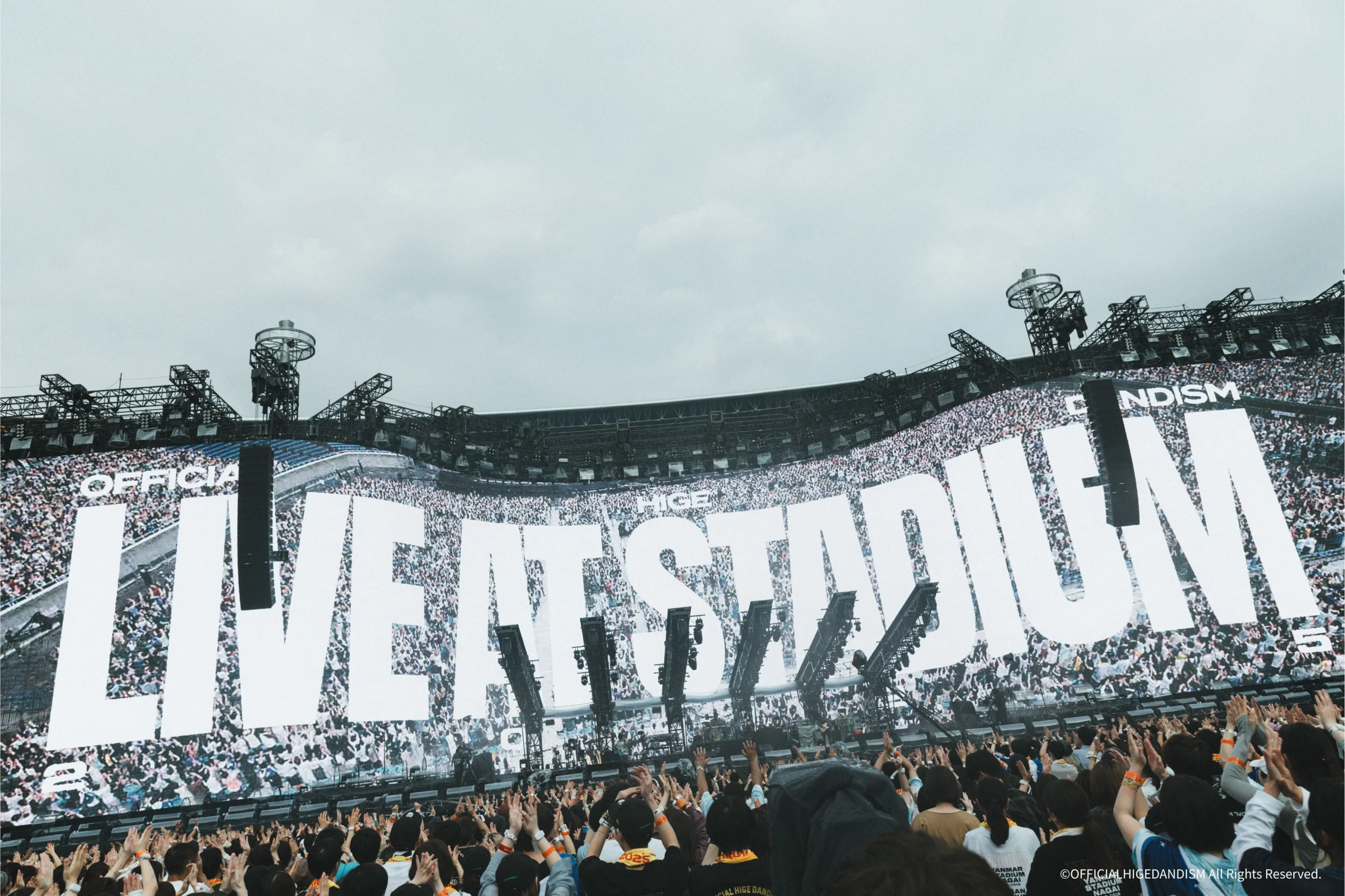 【Official 髭男 dism】零距離感受撼動世界的力量，揭開熱血與音樂的感人故事《劇場版 OFFICIAL HIGE DANDISM LIVE at STADIUM 2025》預售票熱賣中