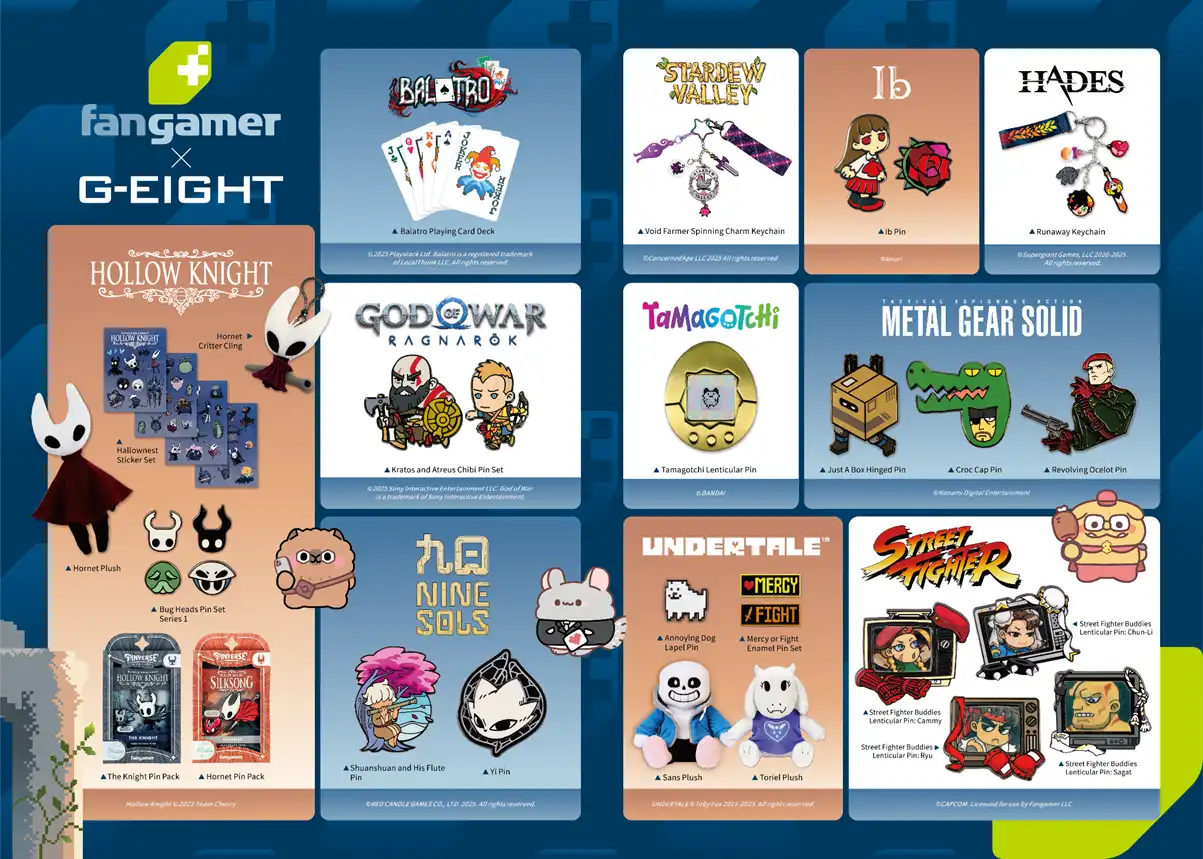 G-EIGHT 2025公布本屆參展名單！126 家獨立遊戲開發團隊及 30 組海內外發行商齊聚盛會