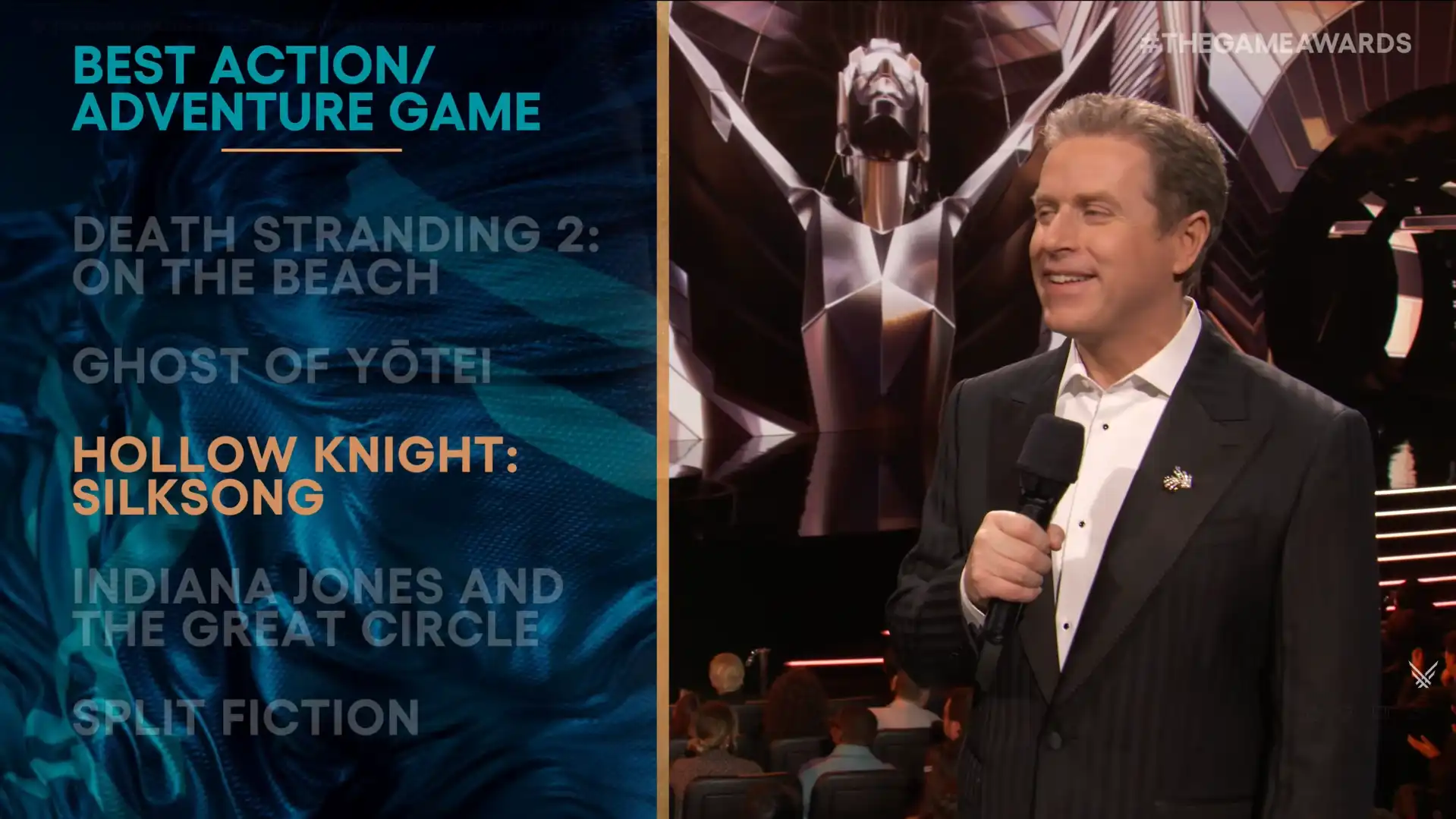 【2025 TGA】遊戲大獎年度遊戲獎獲獎名單一覽(持續更新)