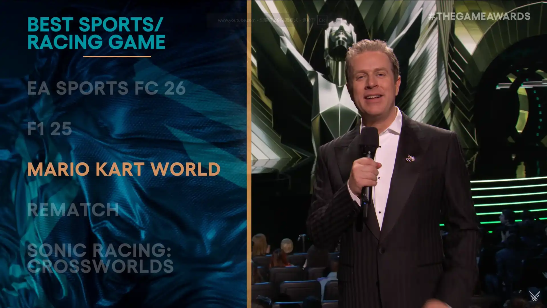 【2025 TGA】遊戲大獎年度遊戲獎獲獎名單一覽 《光與影：33號遠征隊》榮獲年度最佳遊戲與多座獎項