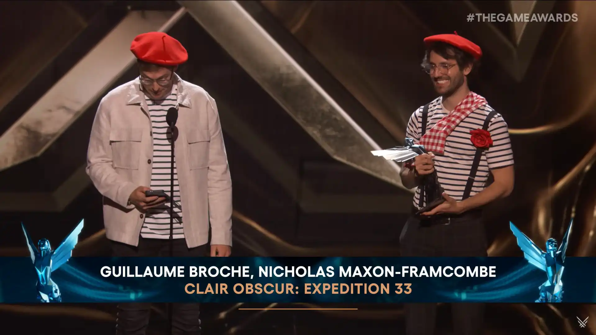 【2025 TGA】遊戲大獎年度遊戲獎獲獎名單一覽 《光與影：33號遠征隊》榮獲年度最佳遊戲與多座獎項