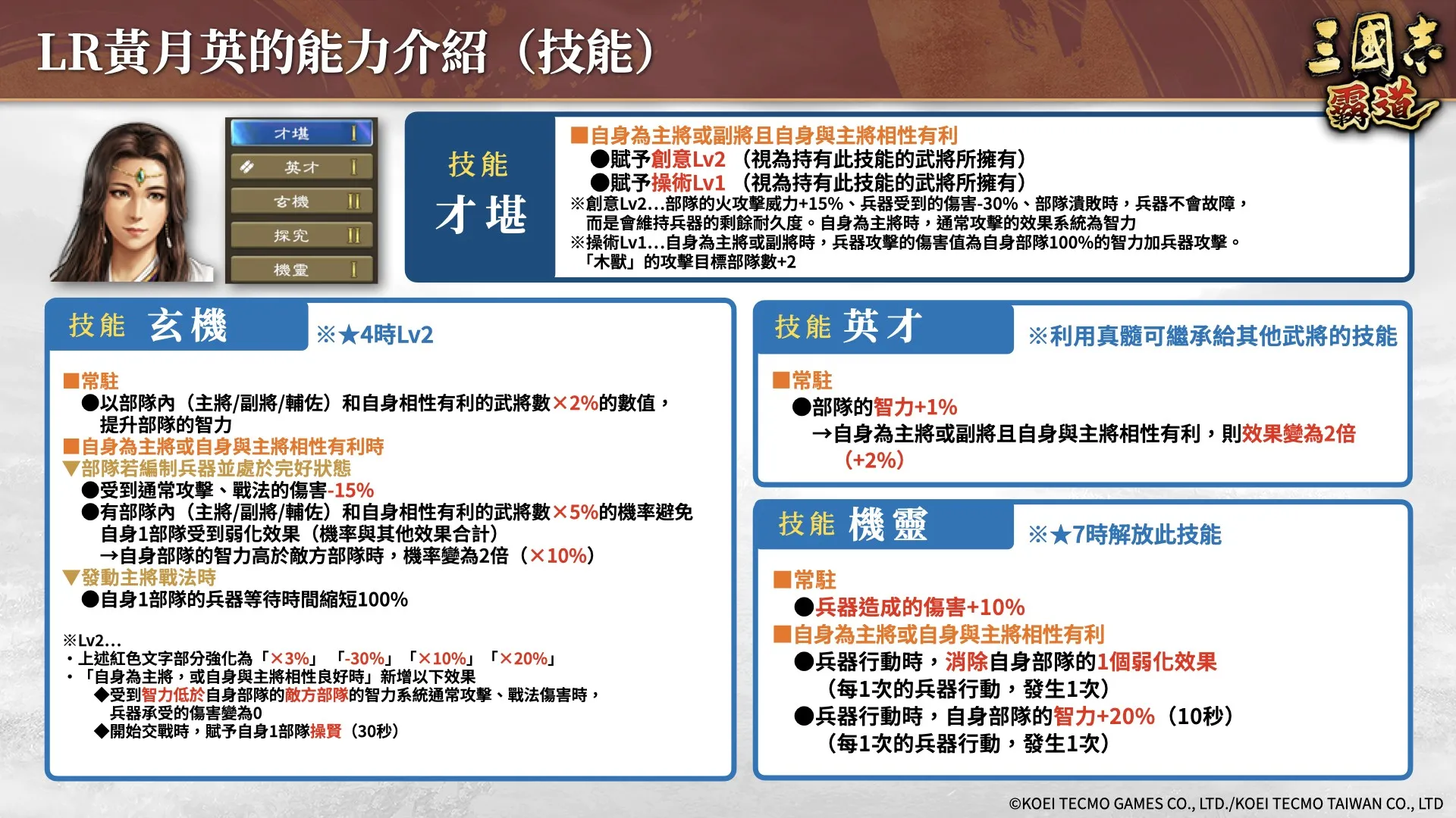 『三國志 霸道』新賽季「集材建陣」登場!新LR武將「黃月英」、「白起」於12月更新登場!