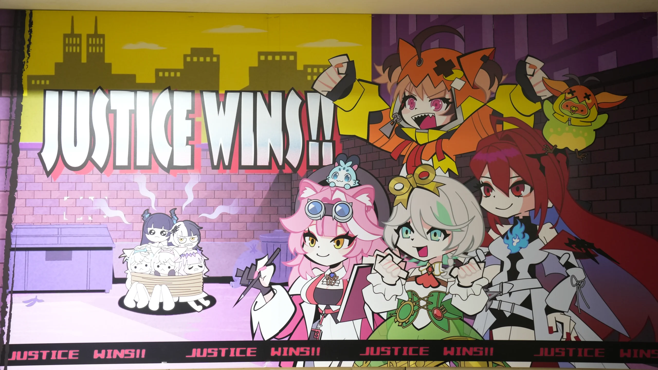 【開箱】延續兩大陣營的交鋒！萌番 More Fun x hololive EN《Advent VS Justice》合作主題餐廳登場！