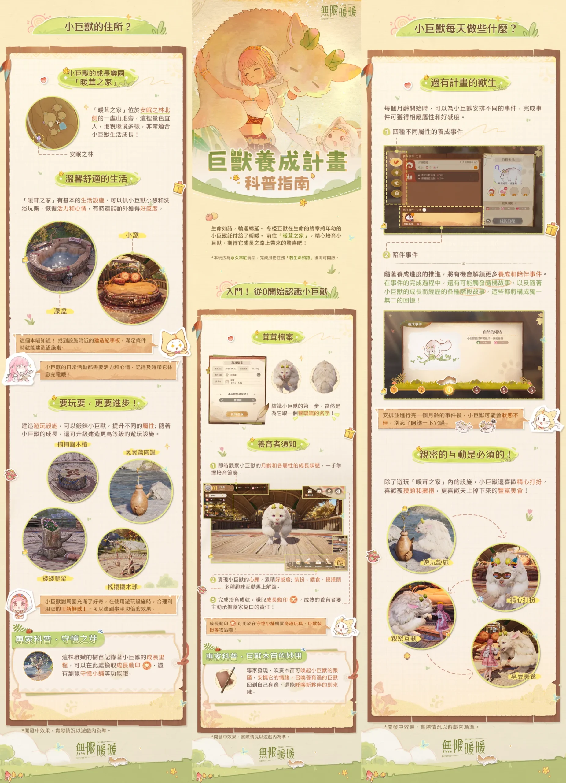 《無限暖暖》2.1版本「若生命如詩」開啟,巨獸養成玩法常駐!