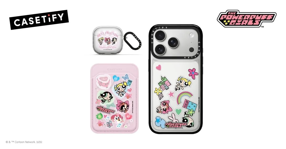 超萌回歸！飛天小女警 x CASETiFY 聯名系列全新夢幻寶寶色登場，可愛到犯規的同時也要繼續守護世界和平