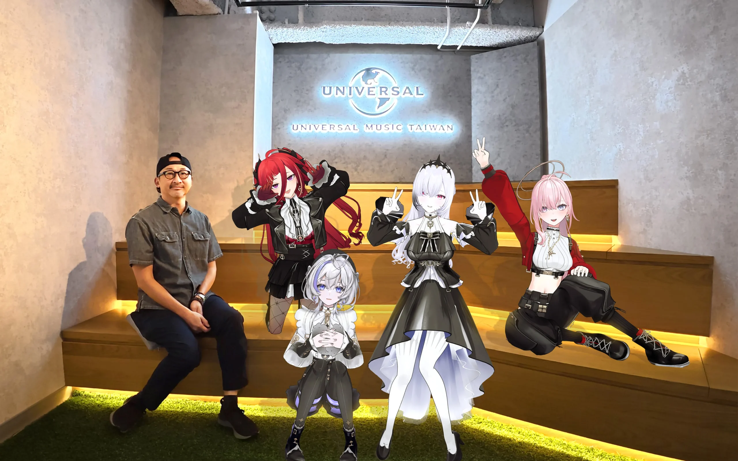 春魚創意重磅宣布，旗下 Vtuber 團體《極深空計畫》將與環球音樂共同打造主流出道企劃