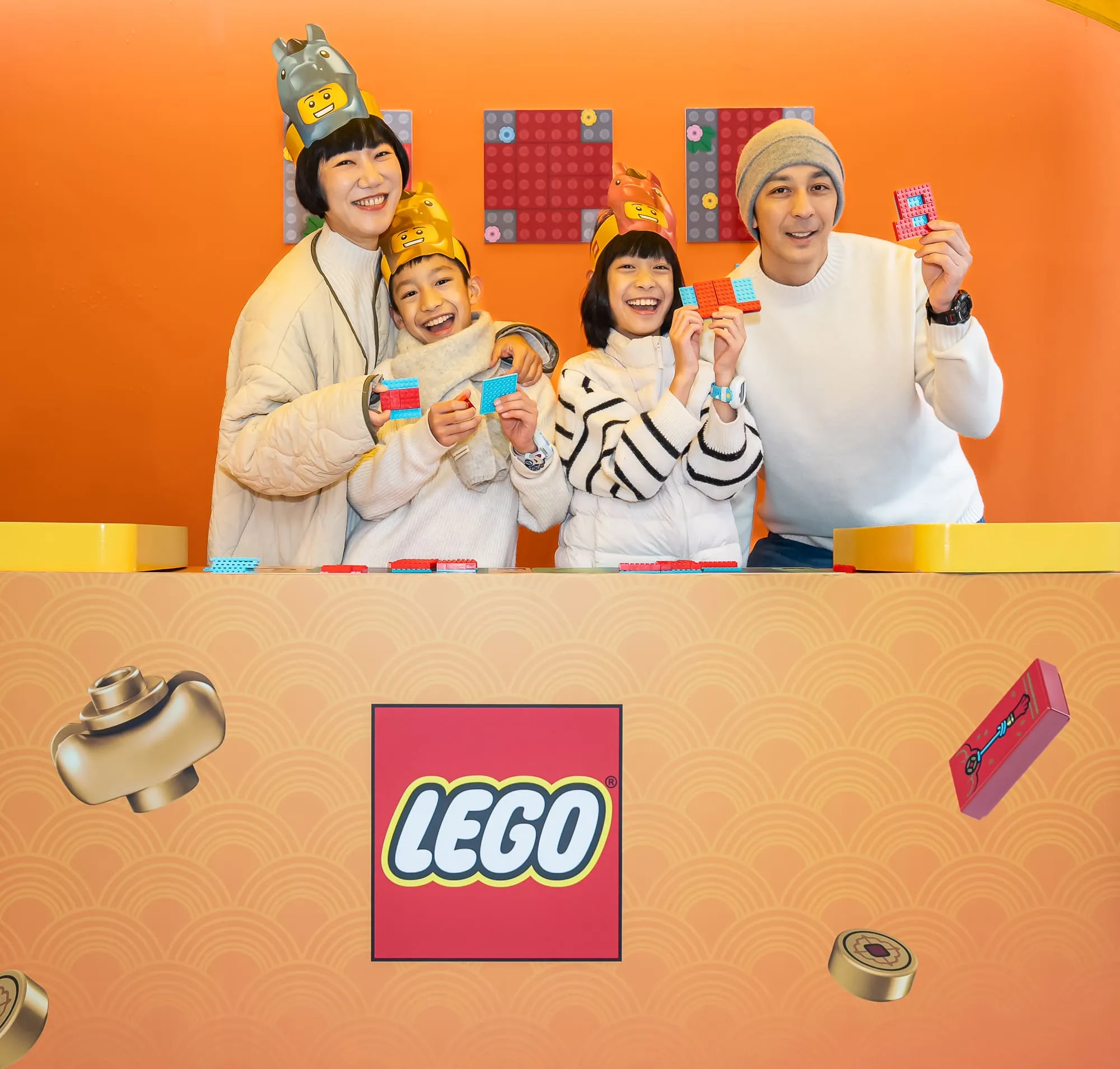 萬馬奔騰賀新年！知名玩具品牌「樂高®」，首度舉辦戶外闖關活動，邀請大小朋友一同玩轉新春！