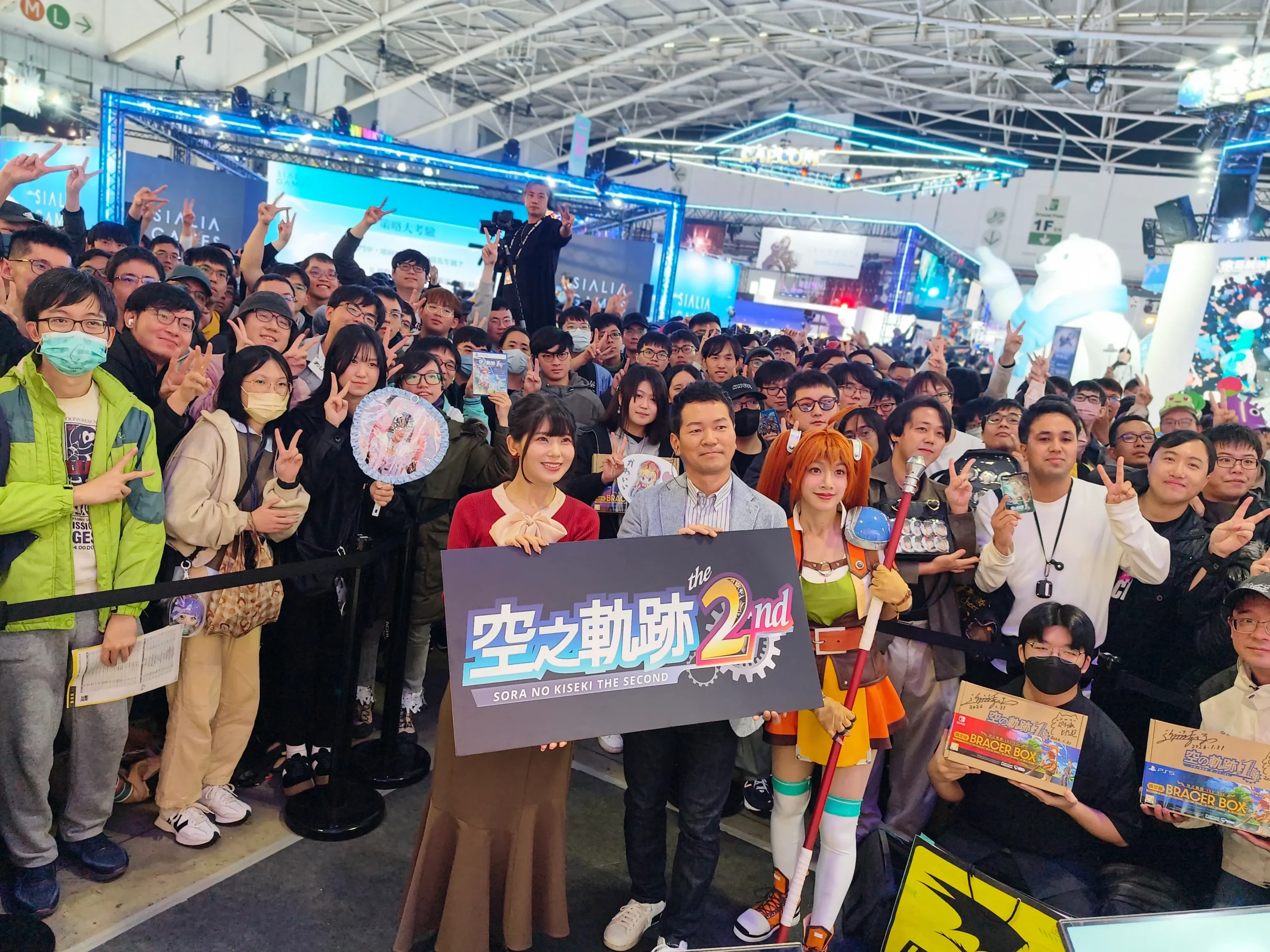 【TpGS 聯訪】期待相見的兩人將會重逢！《空之軌跡 the 2nd》嶄新情報，Falcom 社長與聲優飯田光現身台北國際電玩展