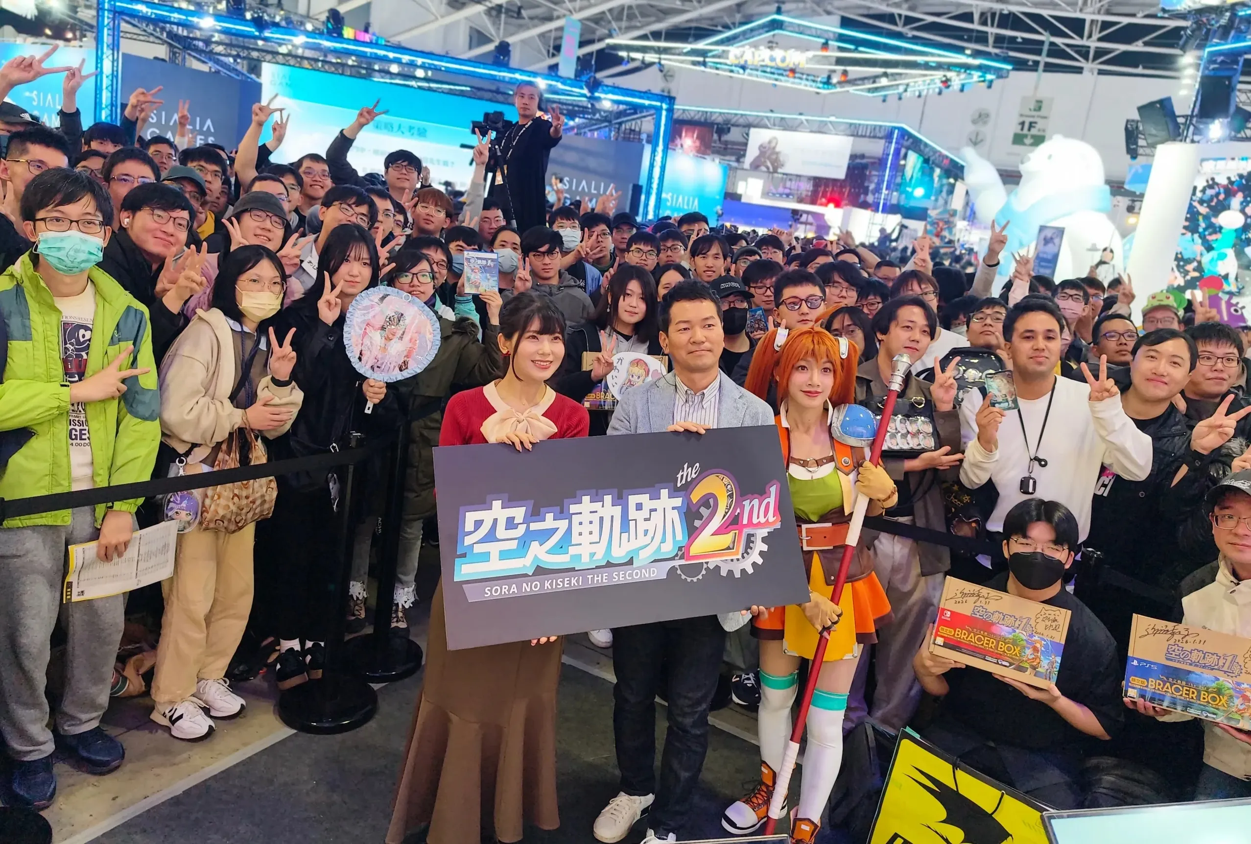 【TpGS 聯訪】期待相見的兩人將會重逢！《空之軌跡 the 2nd》嶄新情報，Falcom 社長與聲優飯田光現身台北國際電玩展