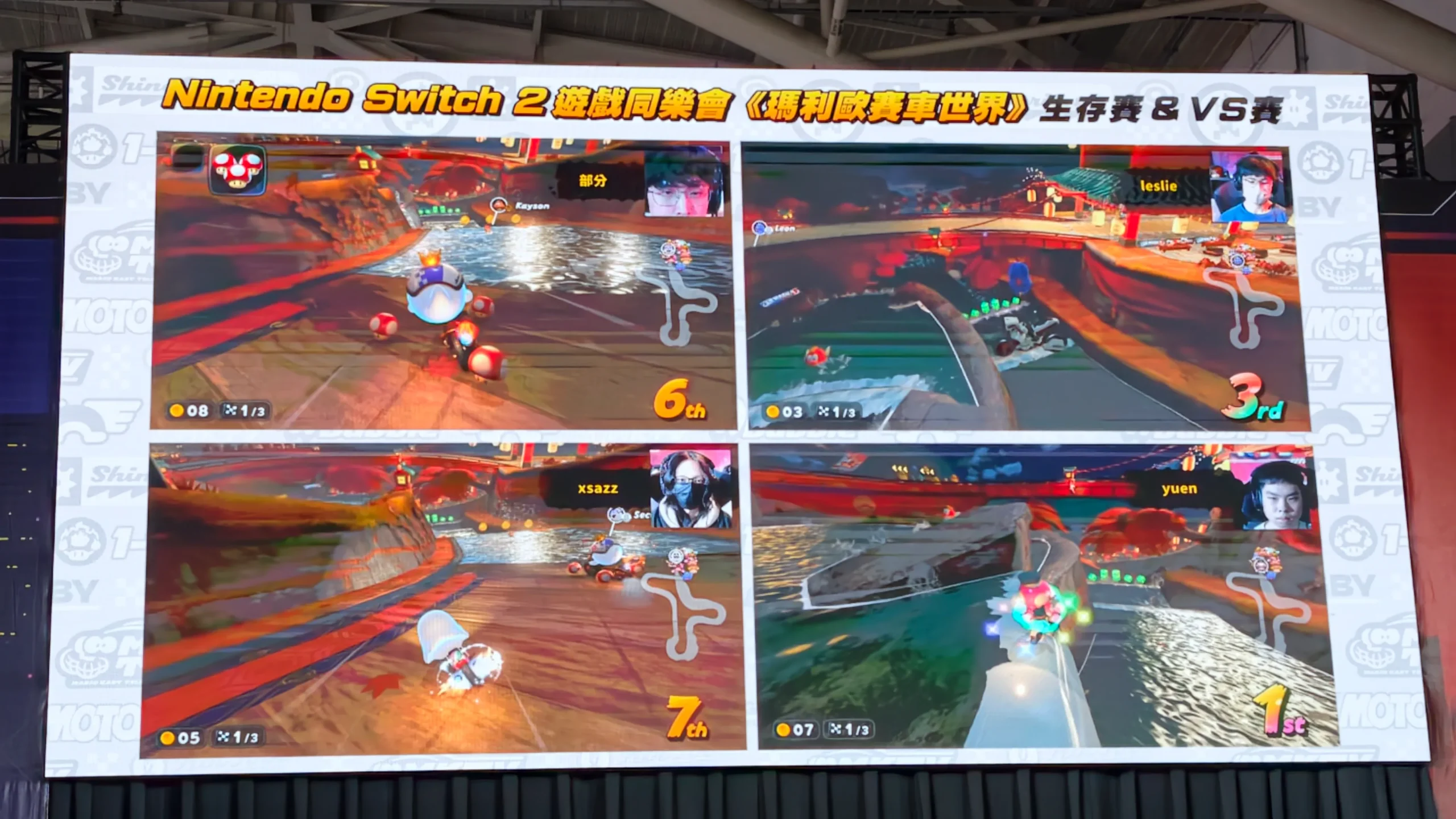 【TpGS】來看看誰才是瑪利歐世界中的賽道之王～Nintendo Switch 2 遊戲同樂會 《瑪利歐賽車世界》賽事精彩回顧