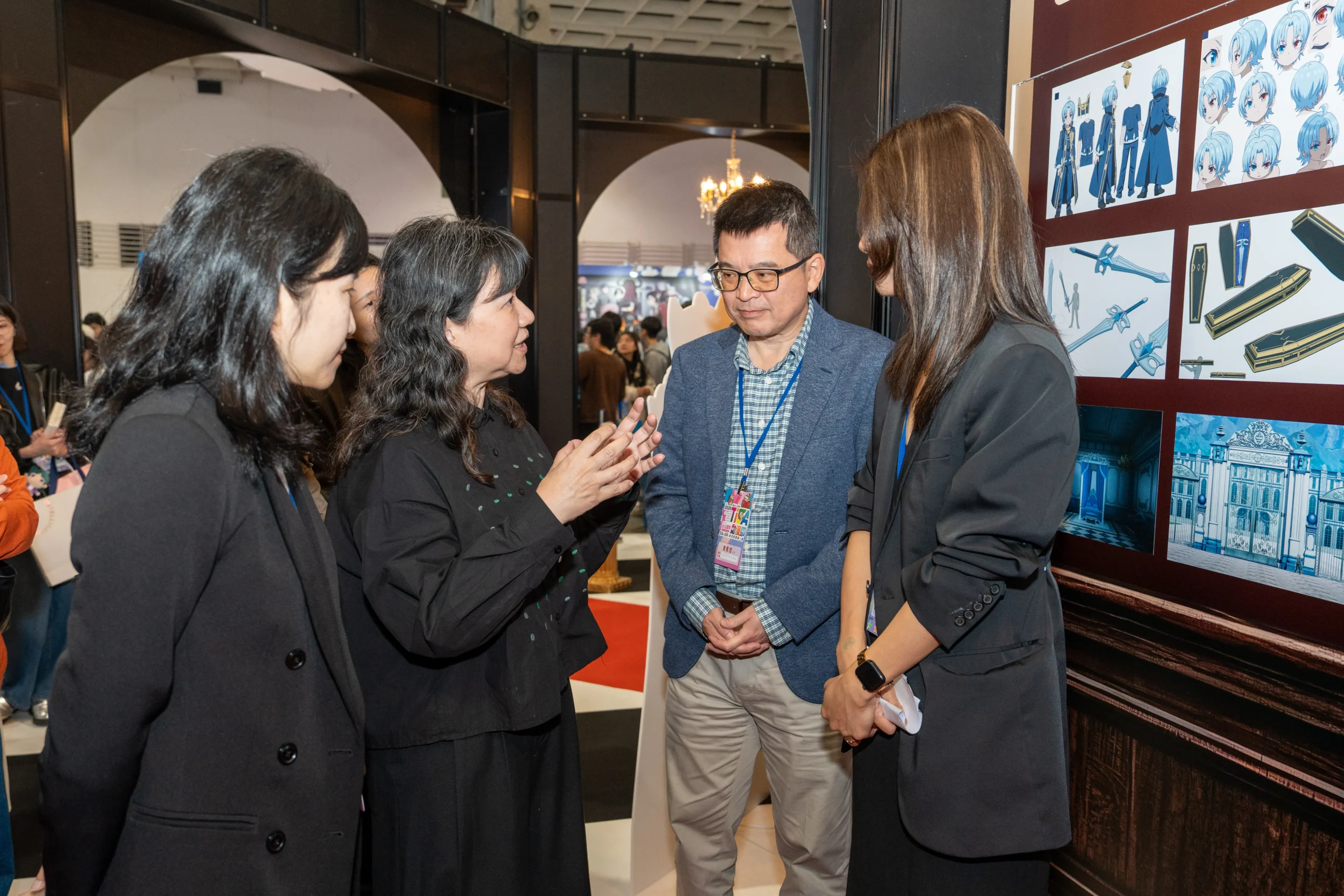 智寶集團旗下公司翔英融創展現跨國 IP 整合實力 首部動畫作品《貴族轉生》覺醒序章特展 2026台北國際動漫節亮相