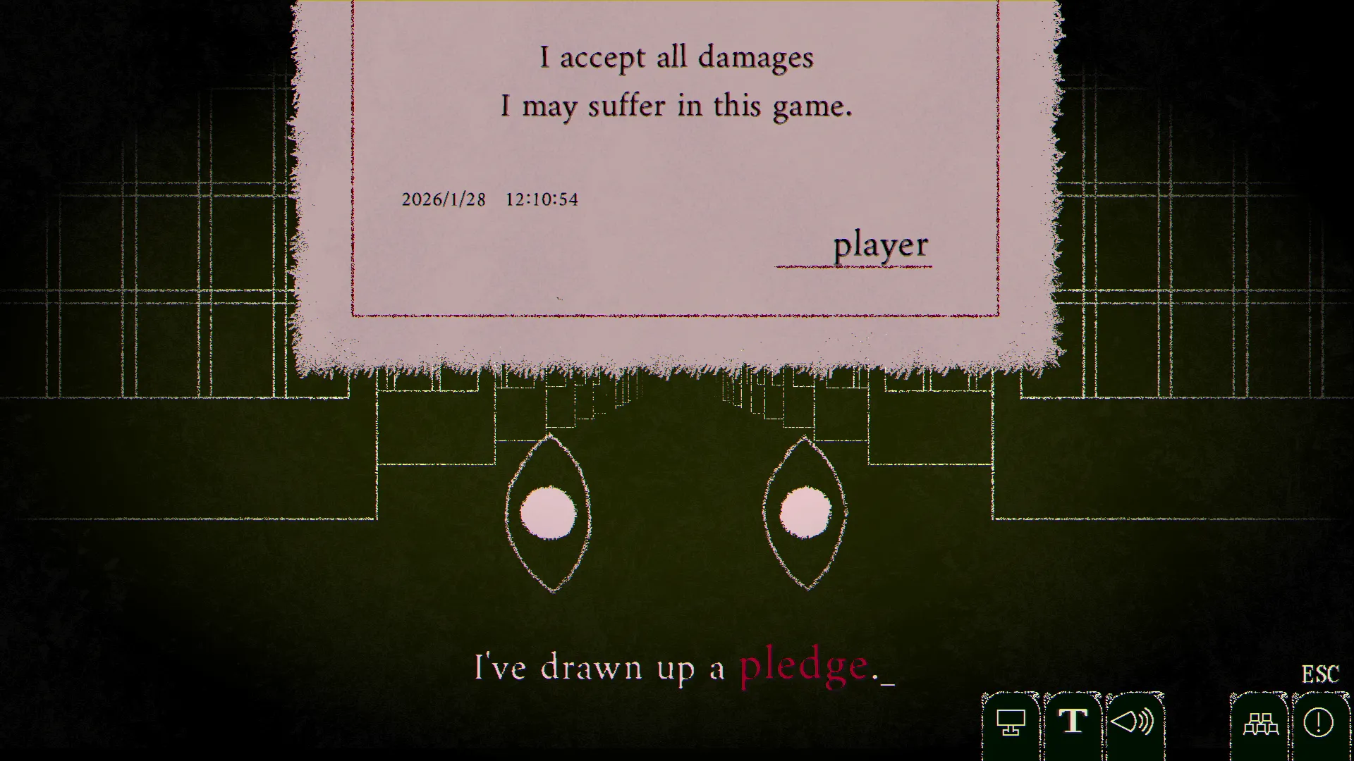 輸入的語句會化作現實襲向玩家的恐怖打字遊戲《Dyping Escape：生死敲定》