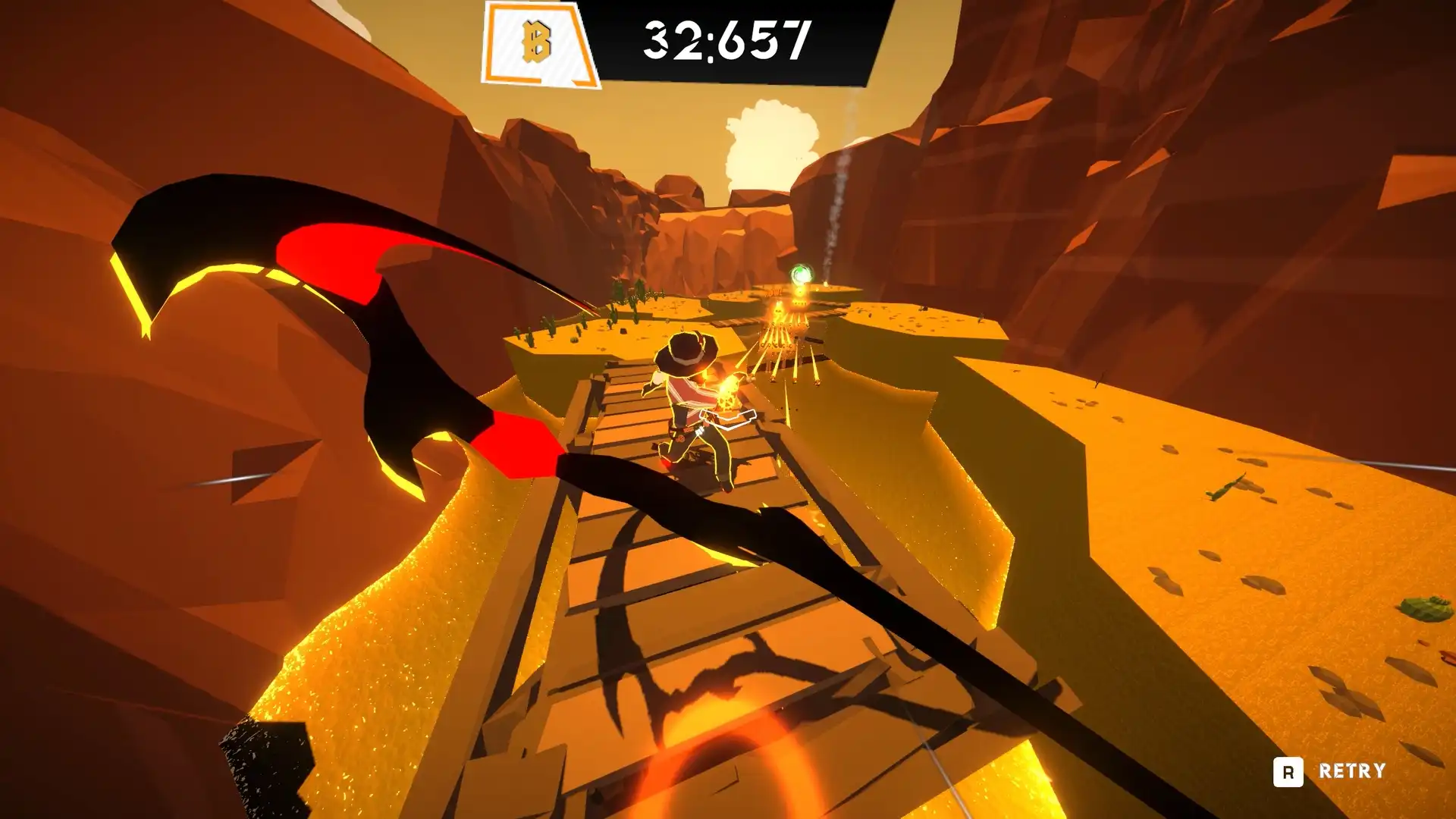 《西部無殞》結合跑酷的快節奏動作遊戲 感受來自西部的野蠻速度