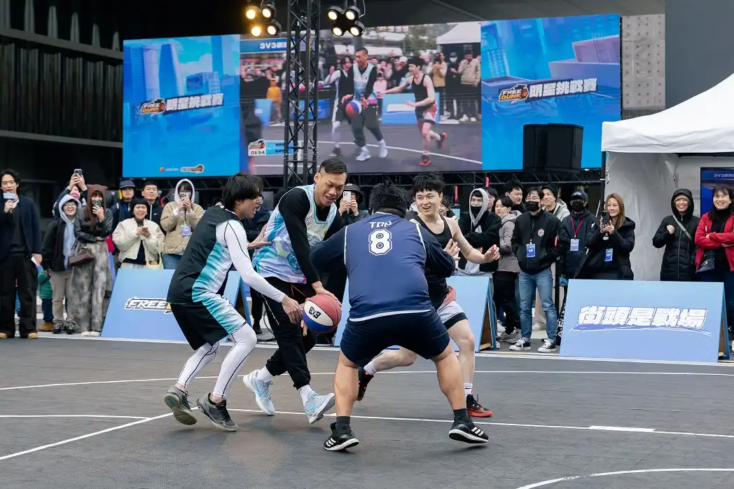 《FreeDunk》明星賽熱血落幕！林志傑攜手實況主上演跨界對決