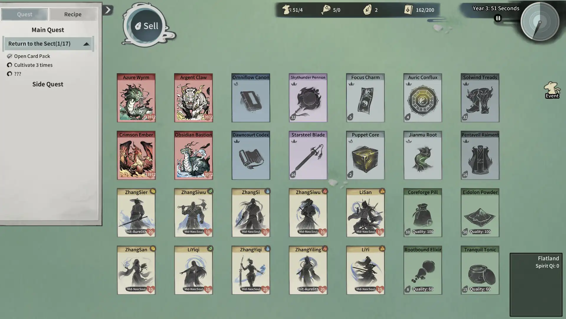 修仙宗門經營新遊《卡牌仙宗》Demo 迎更新，攜「馬年」主題 BOSS 亮相農曆新年遊戲節及 Steam 新品節