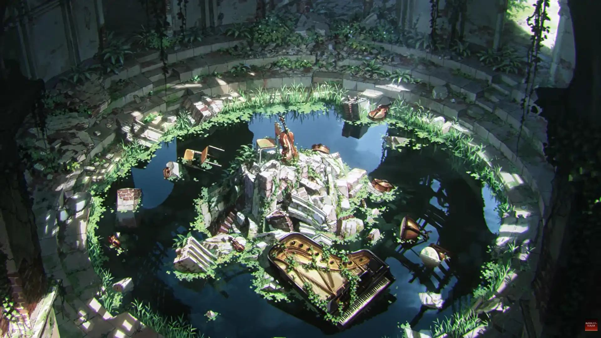 《新世紀福音戰士》全新作 特報影像釋出 墳場中的樂器究竟代表什麼？