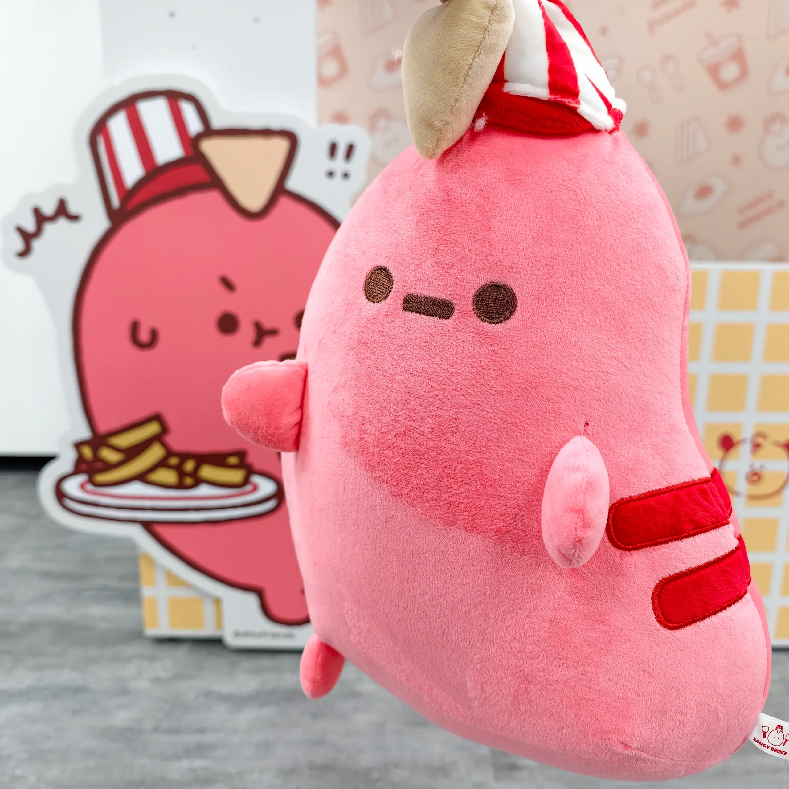 【開箱】超可愛的 dtto friends 台式早餐店現身西門地下市！《SAUGY BRUNCH》主題快閃店即日登場