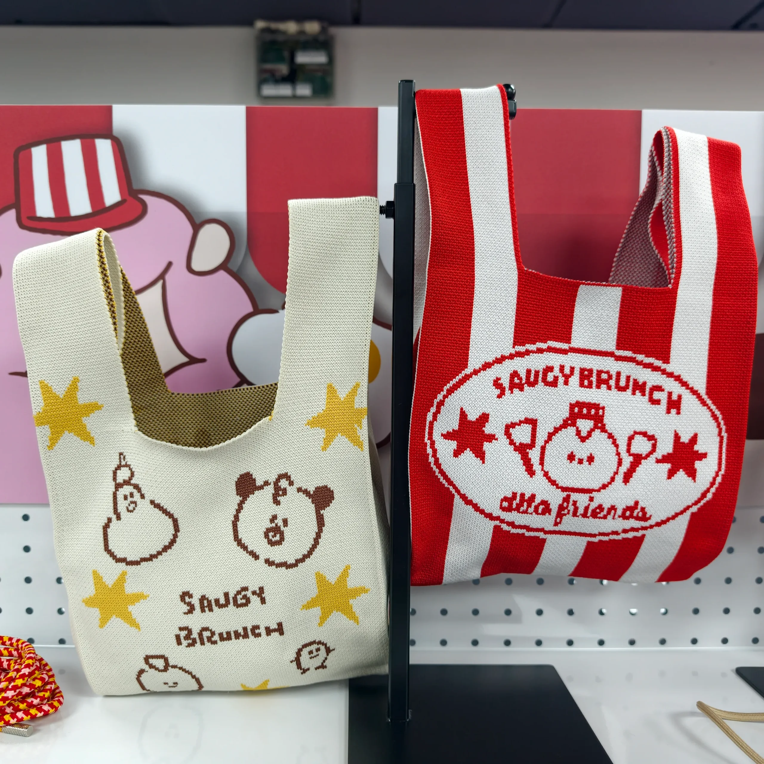 【開箱】超可愛的 dtto friends 台式早餐店現身西門地下市！《SAUGY BRUNCH》主題快閃店即日登場