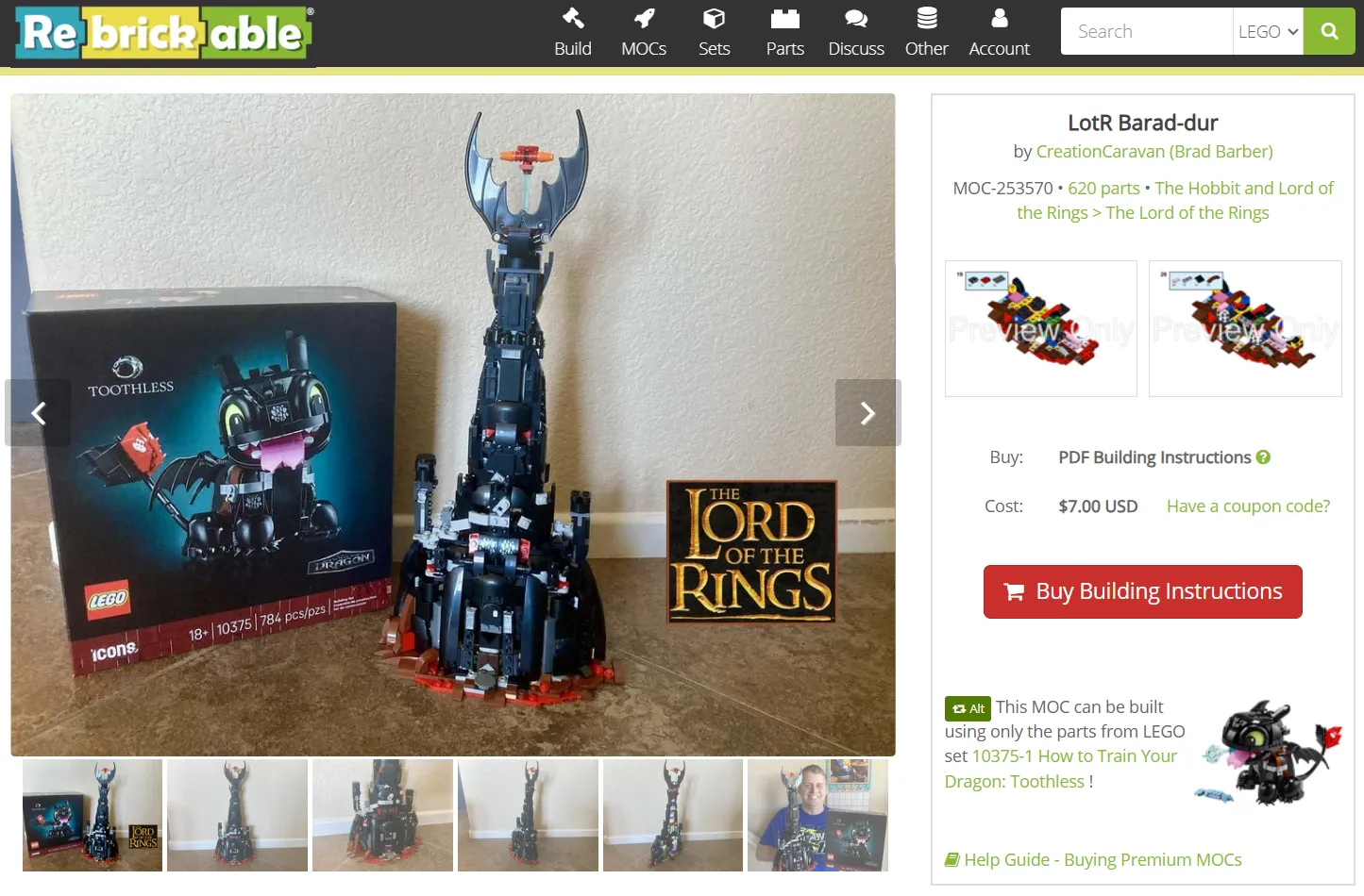 一套樂高兩種拼法？海外達人提供樂高伊布改造成大牙貍的創意技巧