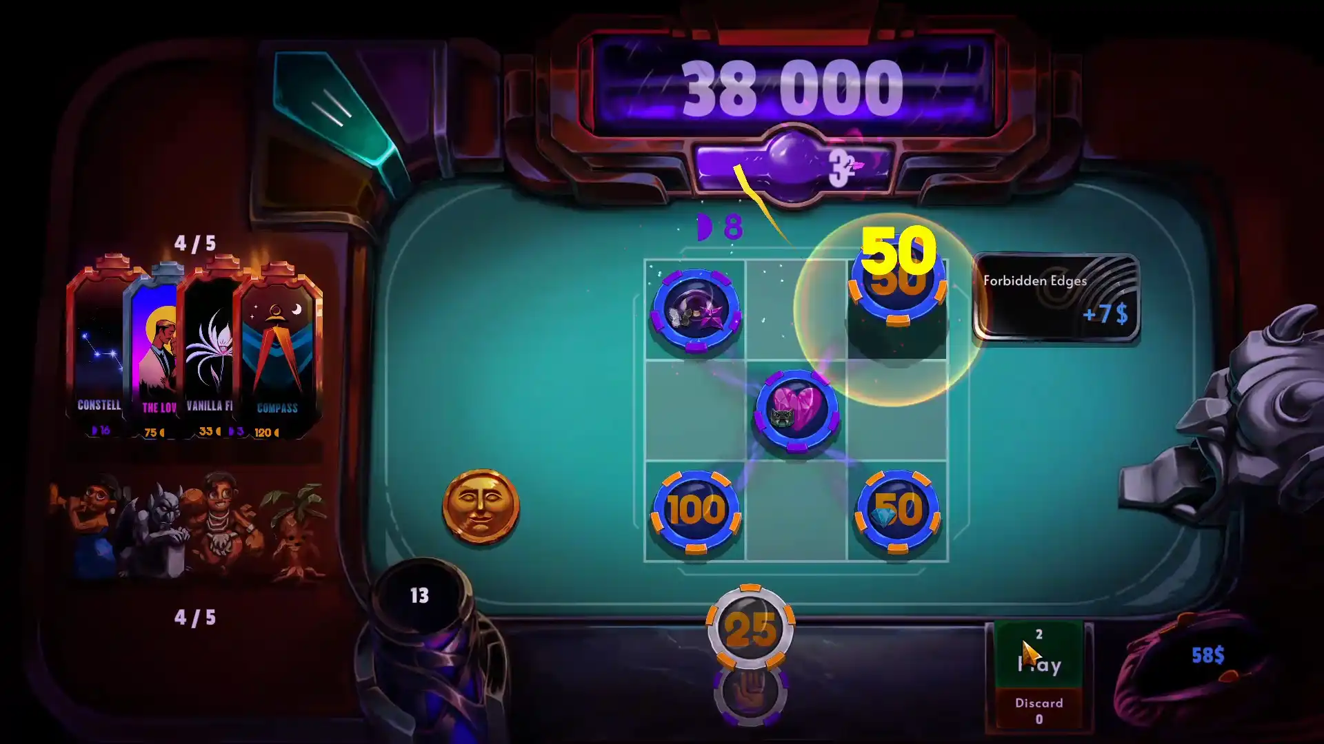 《TOKENS》正式公布：以「代幣」取代卡牌的Roguelike構築新作，Demo已於Steam上線