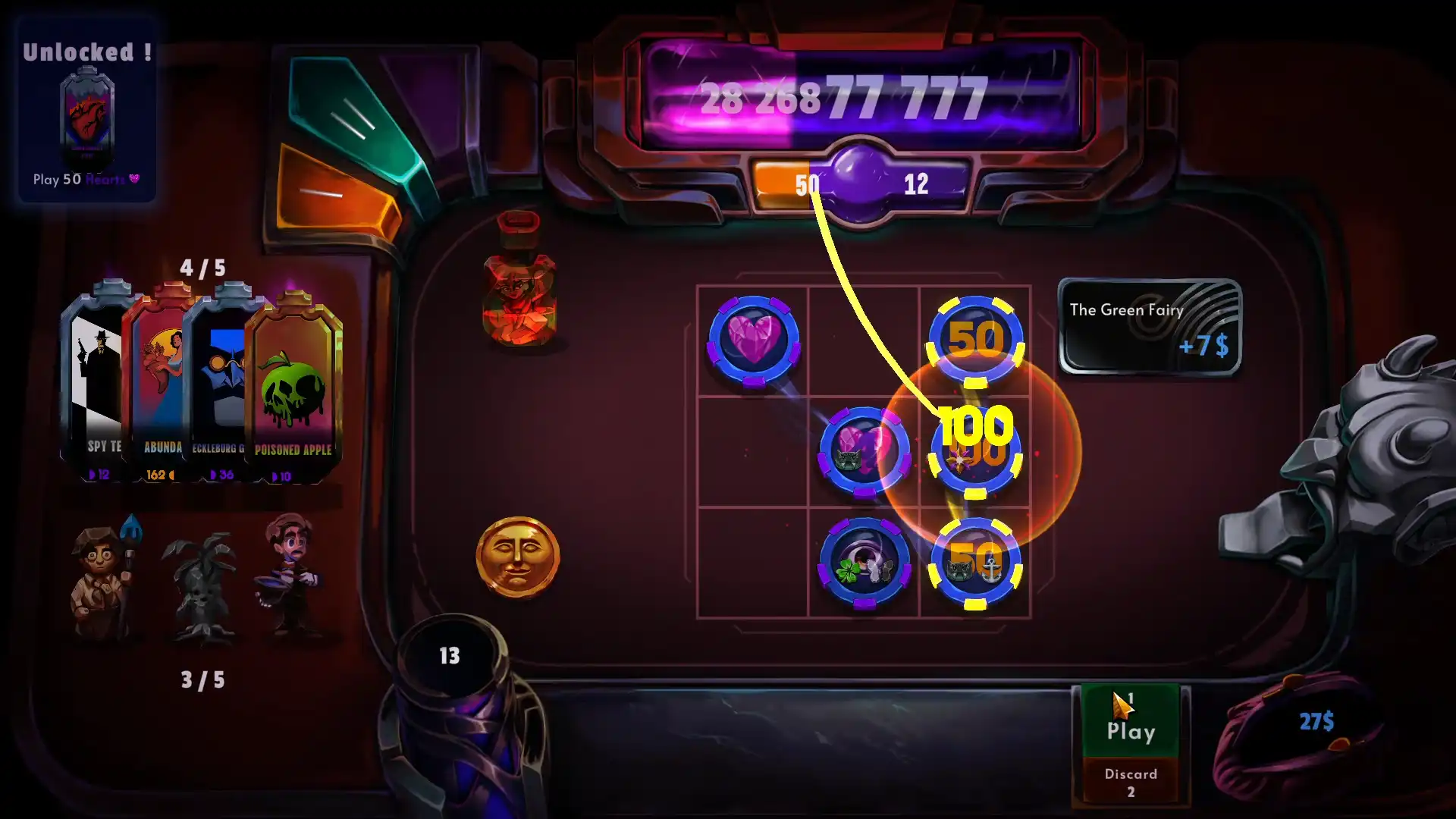 《TOKENS》正式公布：以「代幣」取代卡牌的Roguelike構築新作，Demo已於Steam上線