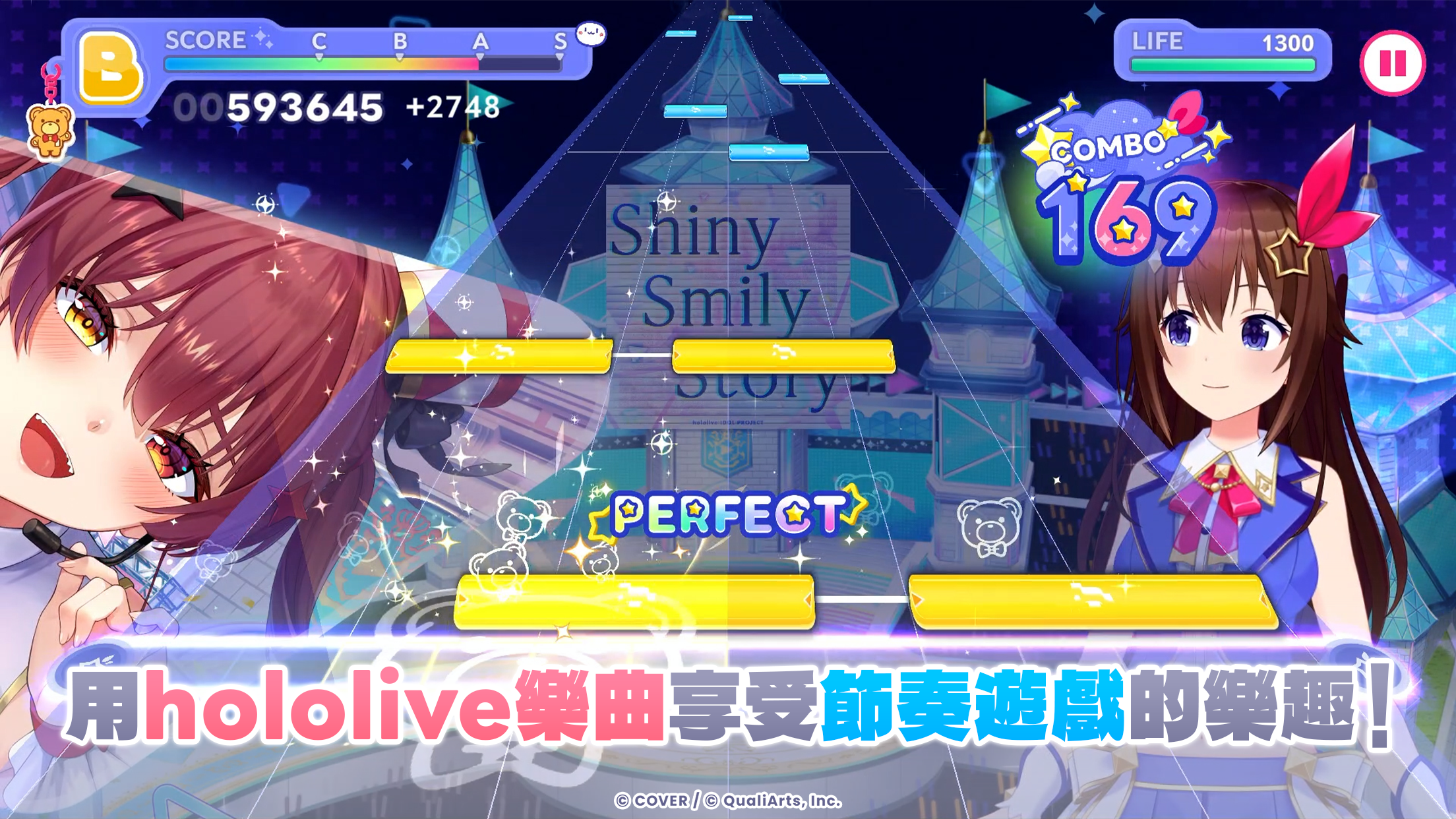 超過 50 位 holomem 加入！節奏養成遊戲《hololive Dreams》正式展開事前預約