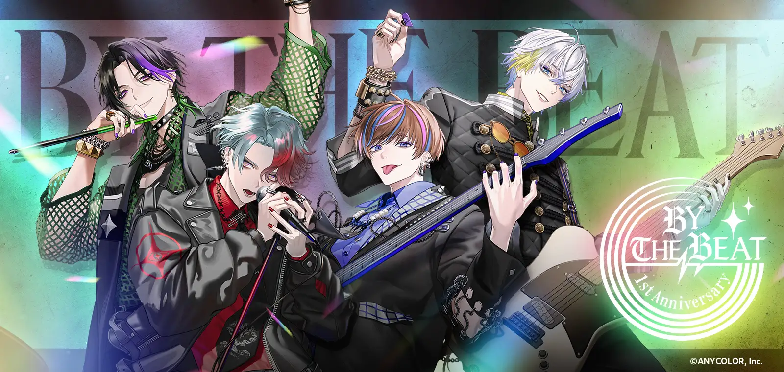 彩虹社 NIJISANJI EN「BY THE BEAT」一週年紀念原創週邊全球同步發售！3 月 15 日起開放預購